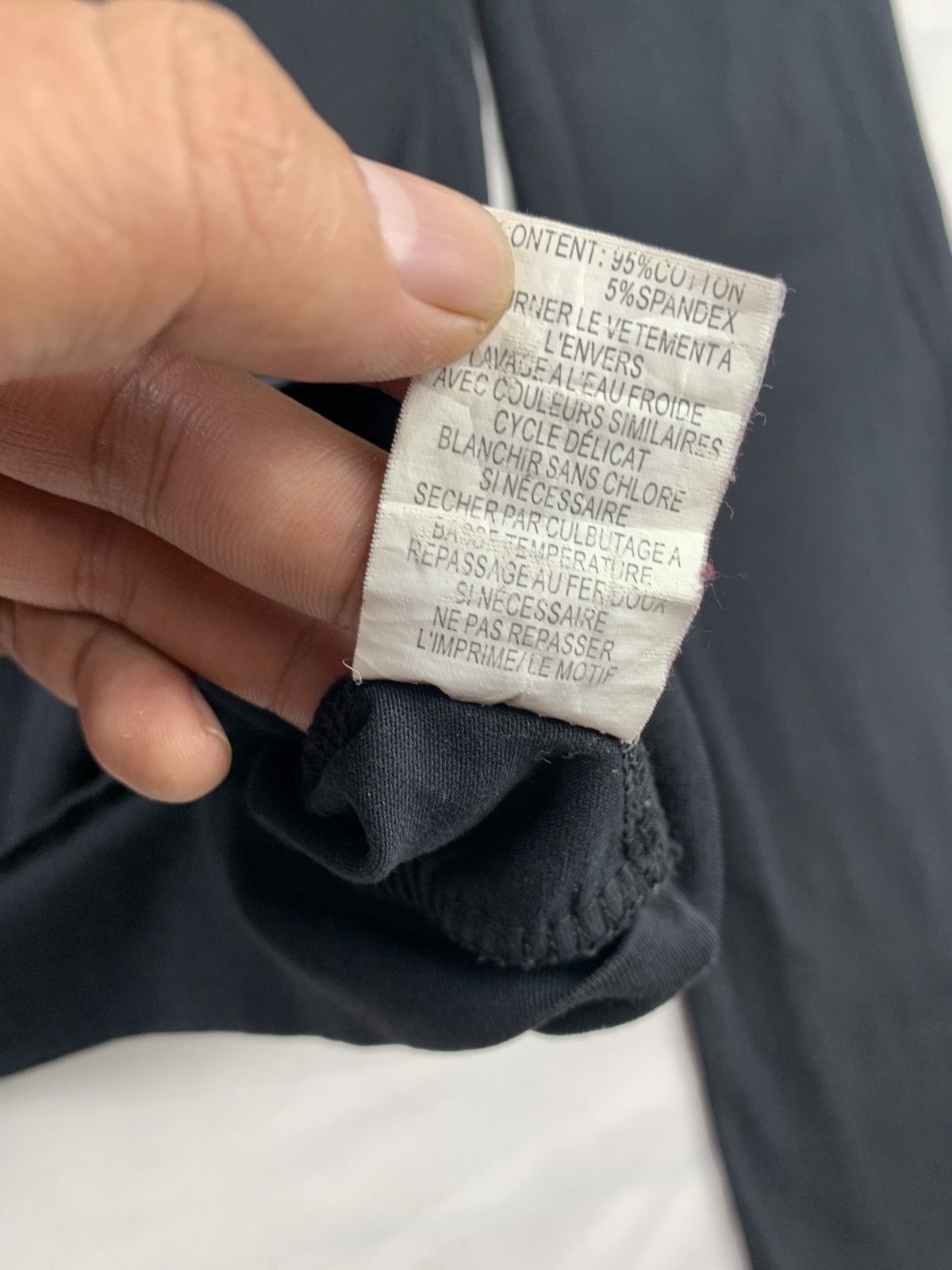 Japanese Brand y2k Dereon Black Grunge Over Print Open Chest Hoodie Size L / US 10 / IT 46 - 11 Thumbnail