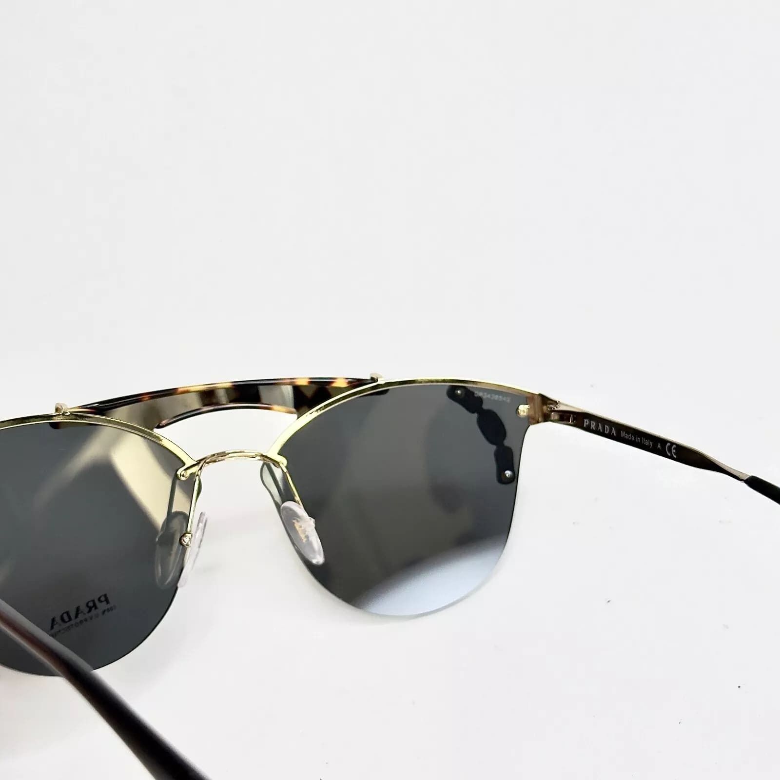 Prada PRADA ORNATE Gold Black Fashion Sunglasses 53U PR53US 53US Size ONE SIZE - 8 Thumbnail
