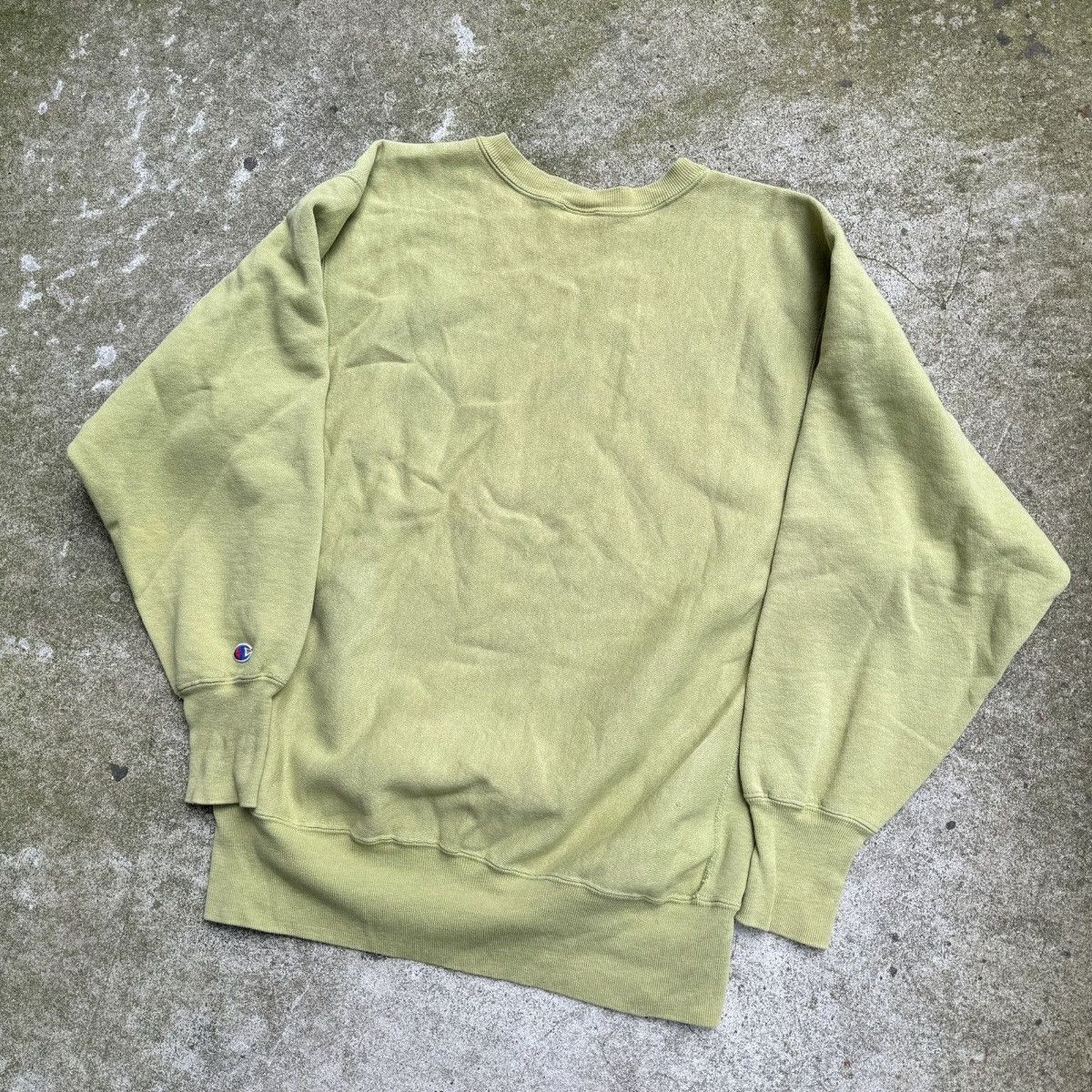 Champion 90s Champion Reverse Weave Green Sweatshirt Size US L / EU 52-54 / 3 - 5 Thumbnail