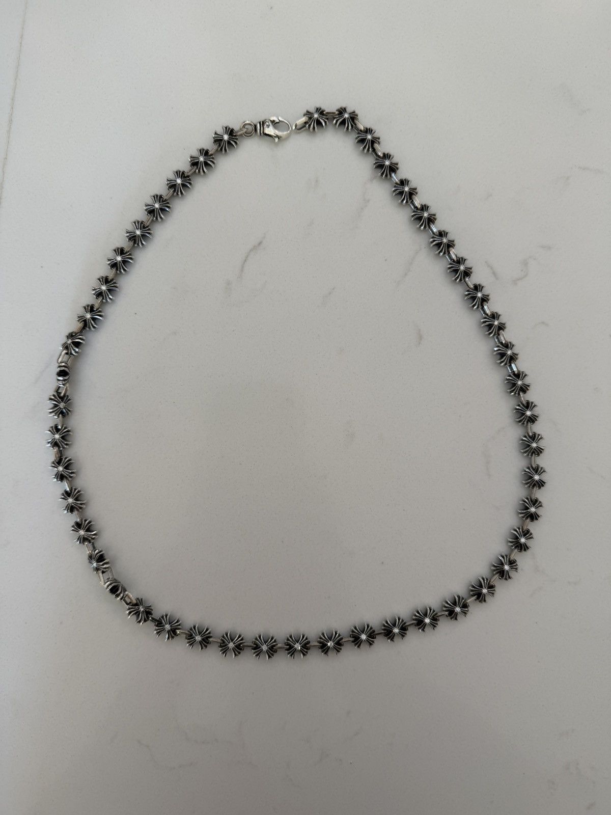 Chrome Hearts Pyramid plus ball necklace | Grailed
