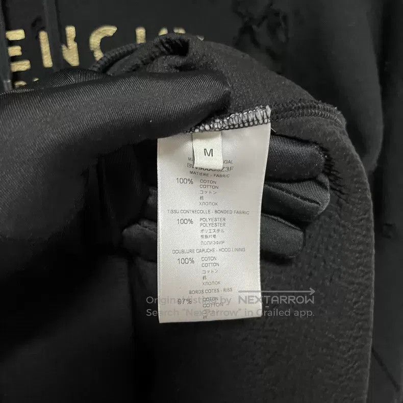Givenchy Givenchy Metallic hole vintage oversized hooded sweatshirt Size US M / EU 48-50 / 2 - 4 Thumbnail