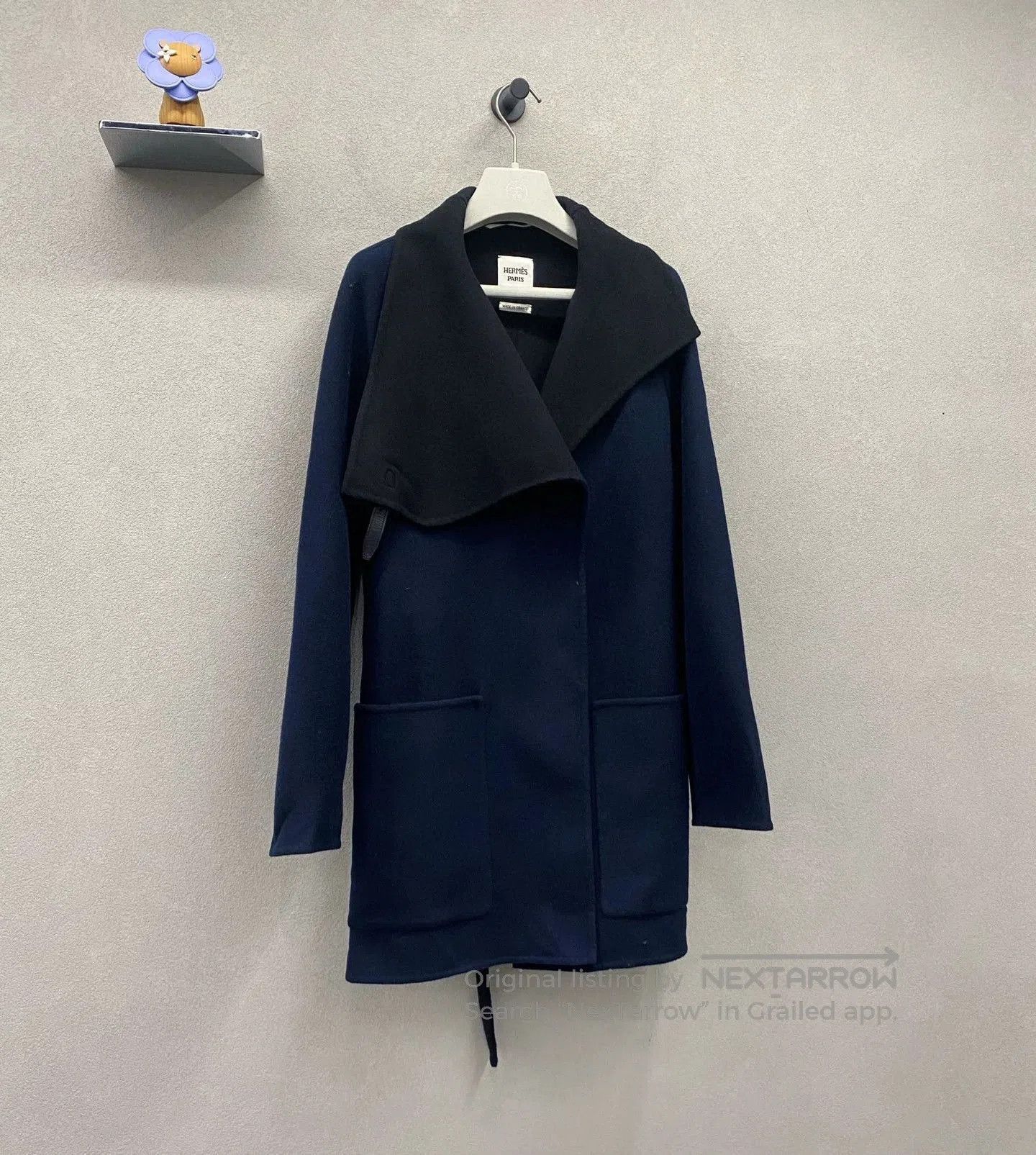 Hermes Hermès Double-Sided Cashmere Coat. Size US M / EU 48-50 / 2 - 4 Thumbnail