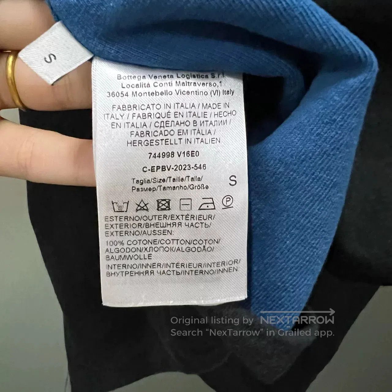 Bottega Veneta Bottega Veneta Black Short-Sleeve. Size US S / EU 44-46 / 1 - 4 Thumbnail