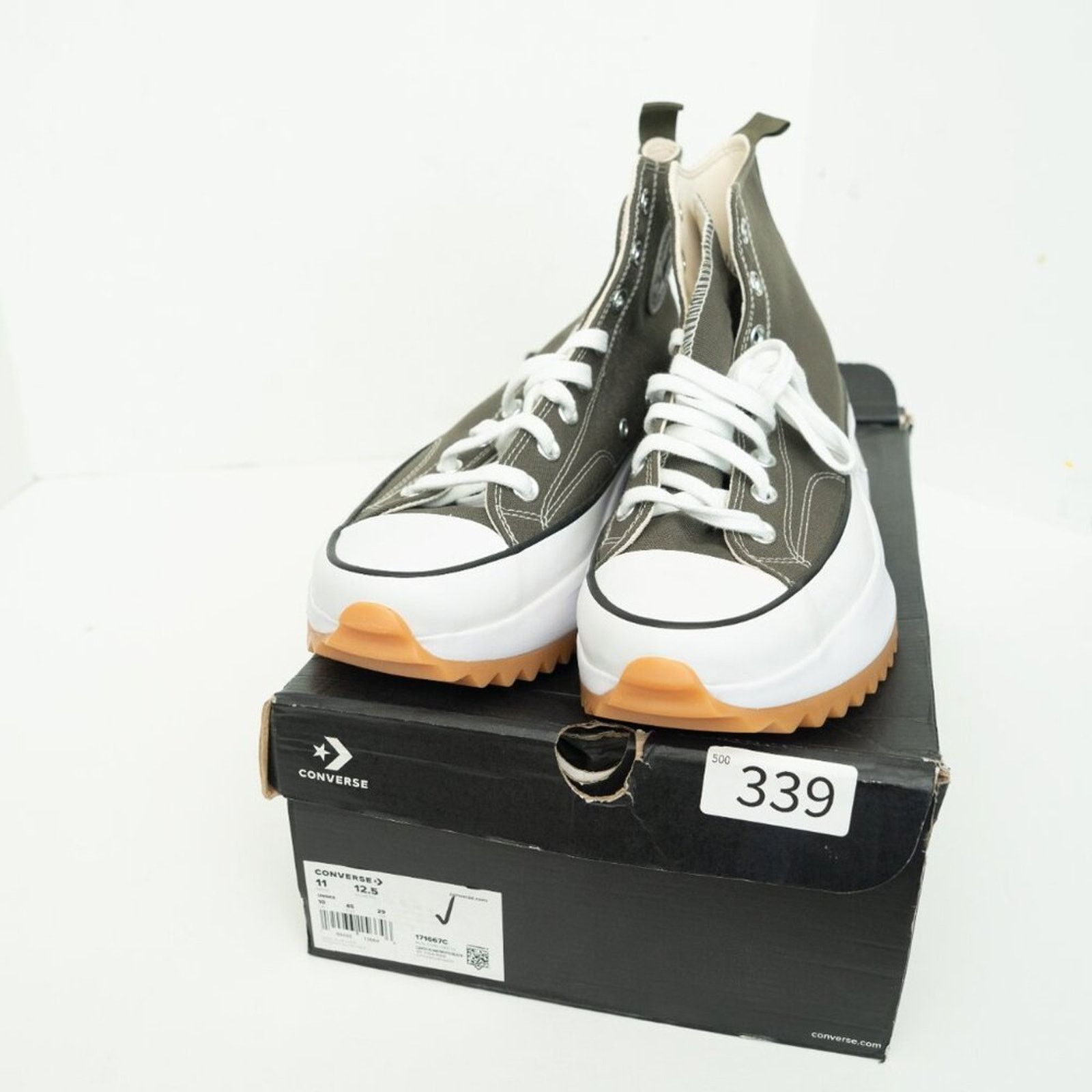 Converse Converse. Run Star Hike is a high-top. Size US 11 / EU 44 - 4 Thumbnail