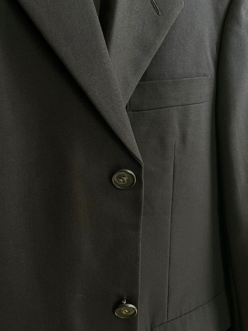 Yohji Yamamoto Yohji Yamamoto size os Dark blue wool blazer 2504-Nextarro Size 36R - 6 Thumbnail