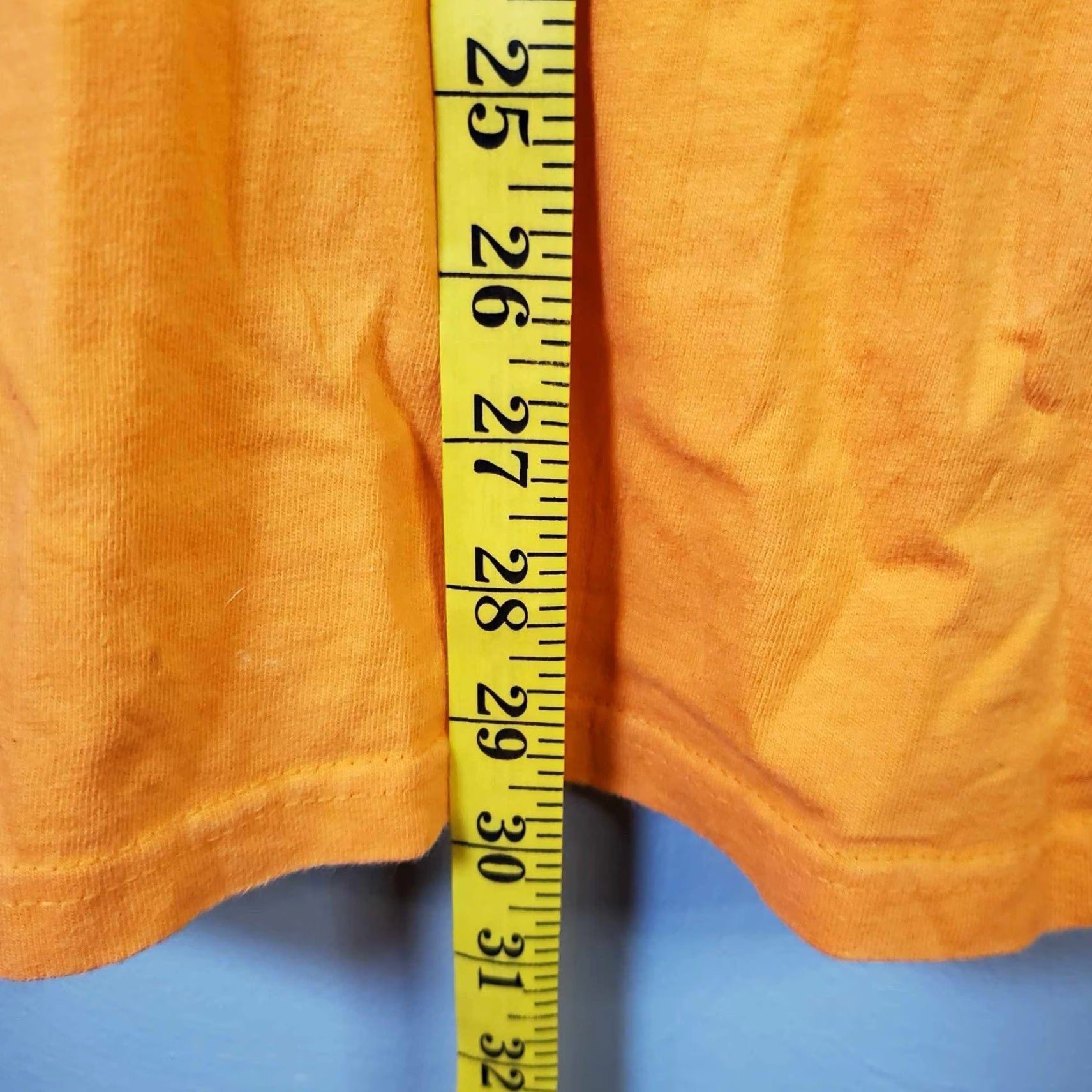 Hanes VINTAGE Hanes Jesus T Shirt Big & Tall Adult XL Orange Double-Sided Center Cross 90s 80s 90s Art Womens Mens Boys Girls Size US XL / EU 56 / 4 - 6 Thumbnail