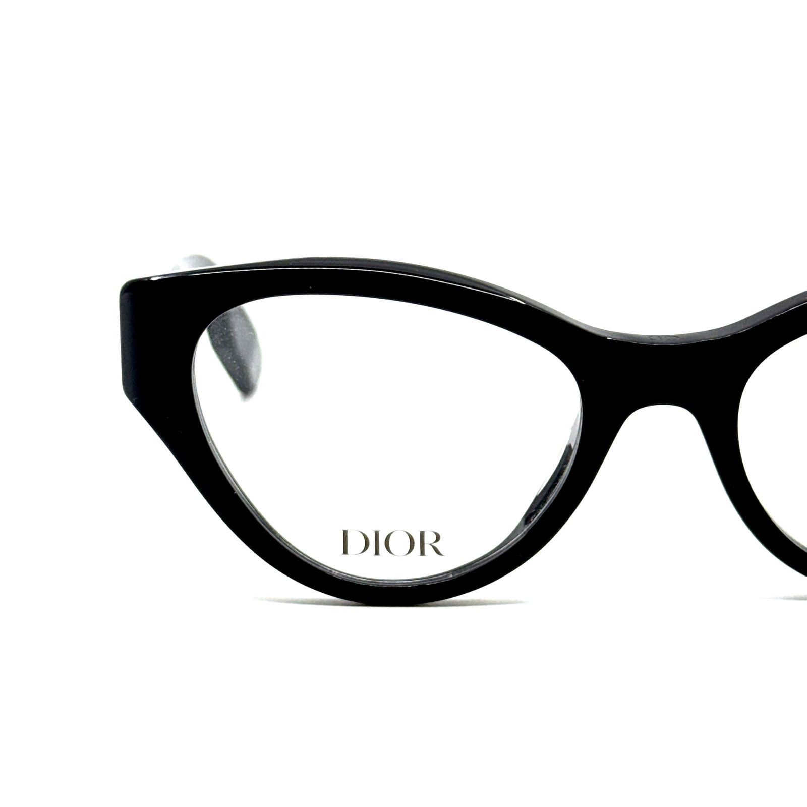 Dior NewChristian Dior Eyeglasses Lady 95.22O B1I 1000 Authentic Size ONE SIZE - 5 Thumbnail