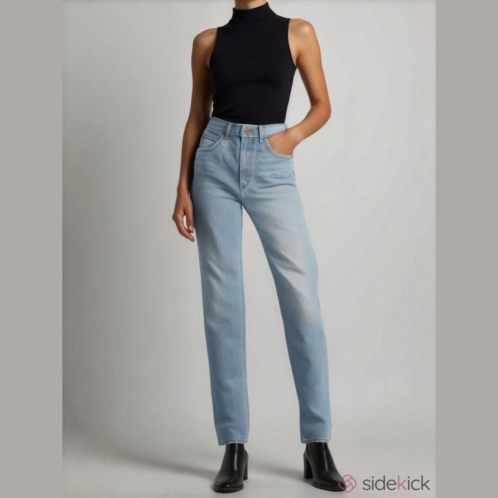 Levi's Levi's 70s High Slim Straight Jeans Premium 32 Light Blue Size 32" / US 10 / IT 46 - 1 Thumbnail