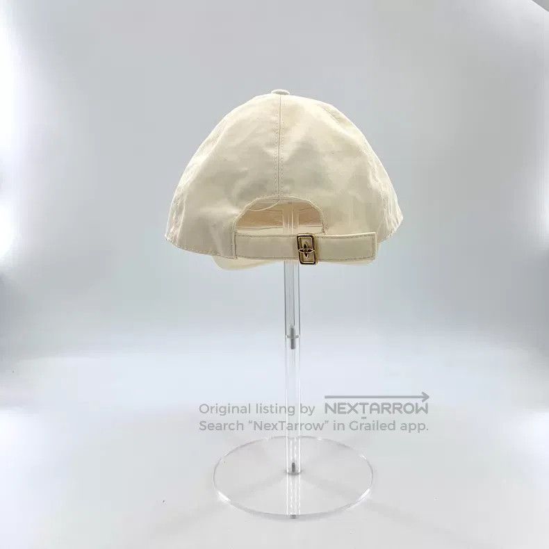 Louis Vuitton Louis Vuitton Signature beige logo flocked cotton cap Size ONE SIZE - 4 Thumbnail