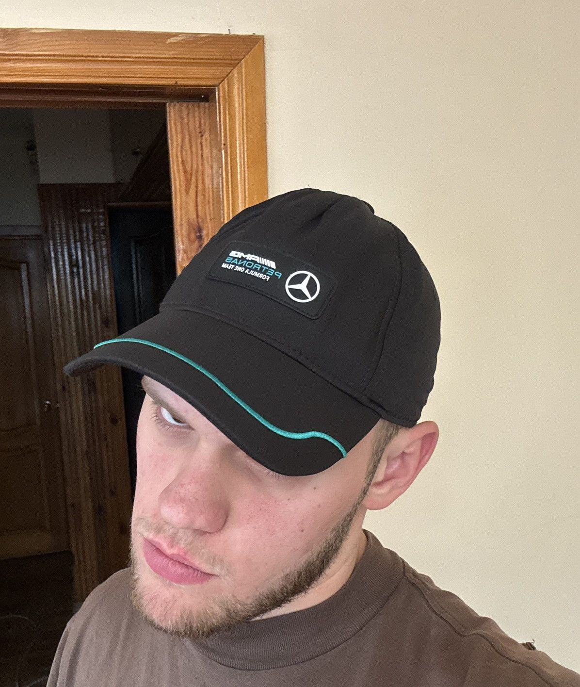 Mercedes-Benz Mercedes Benz AMG Petronas Motorsport Black Cap Puma Size ONE SIZE - 9 Thumbnail