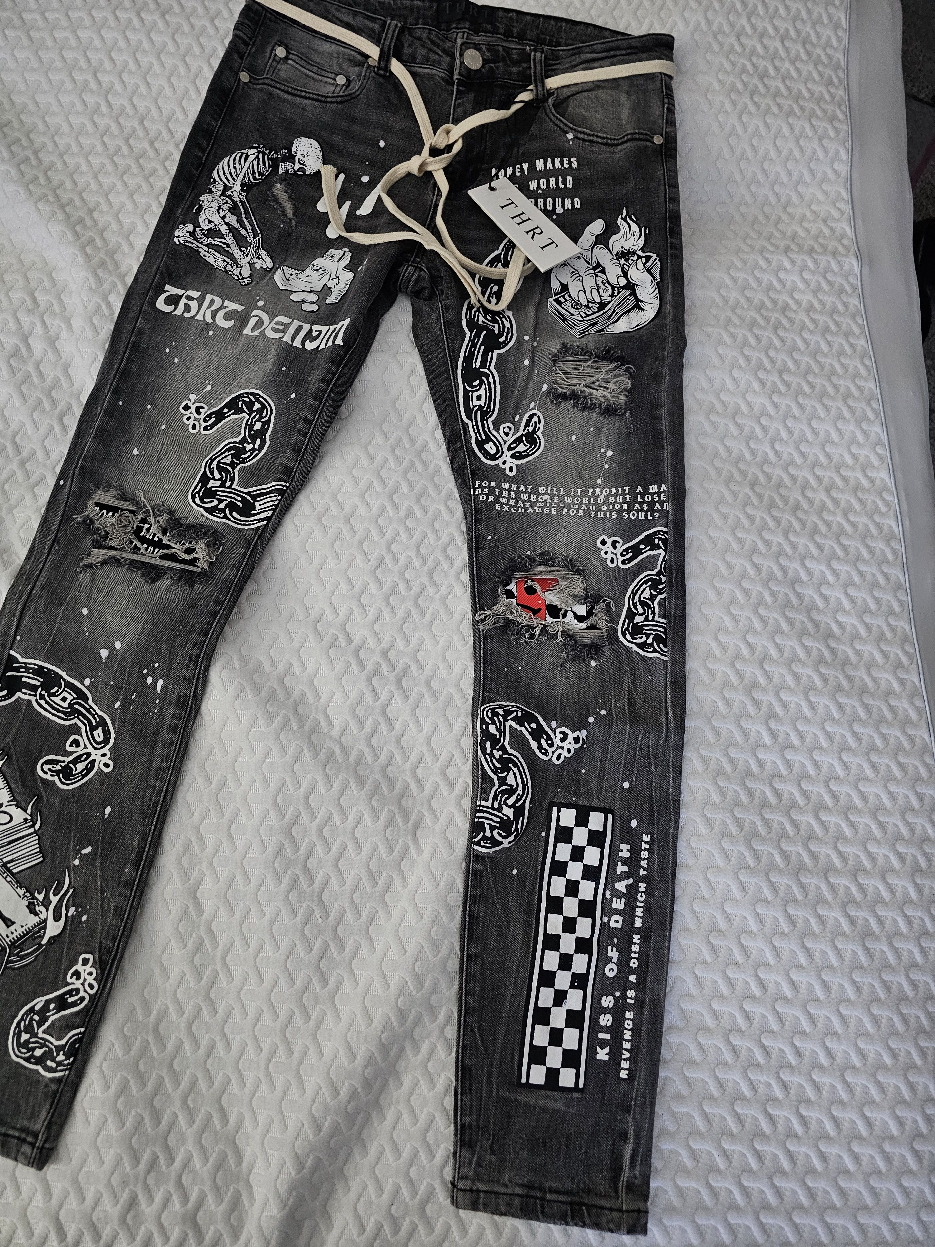 Other THRT DENIM JEAN Size US 34 / EU 50 - 3 Thumbnail