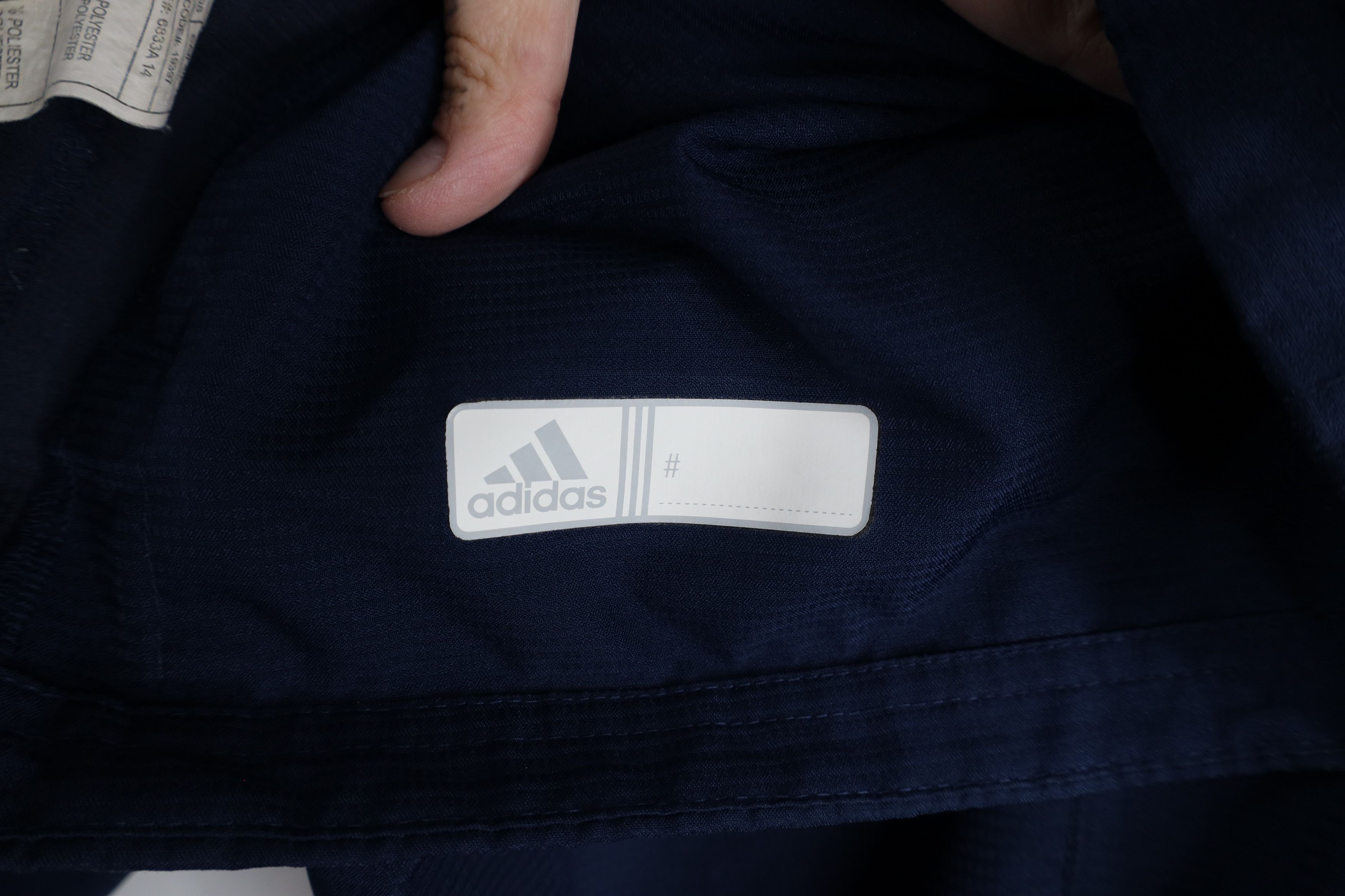 Adidas × Vintage Adidas University of Michigan Football Half Zip Jacket Blue Size US XXL / EU 58 / 5 - 11 Thumbnail