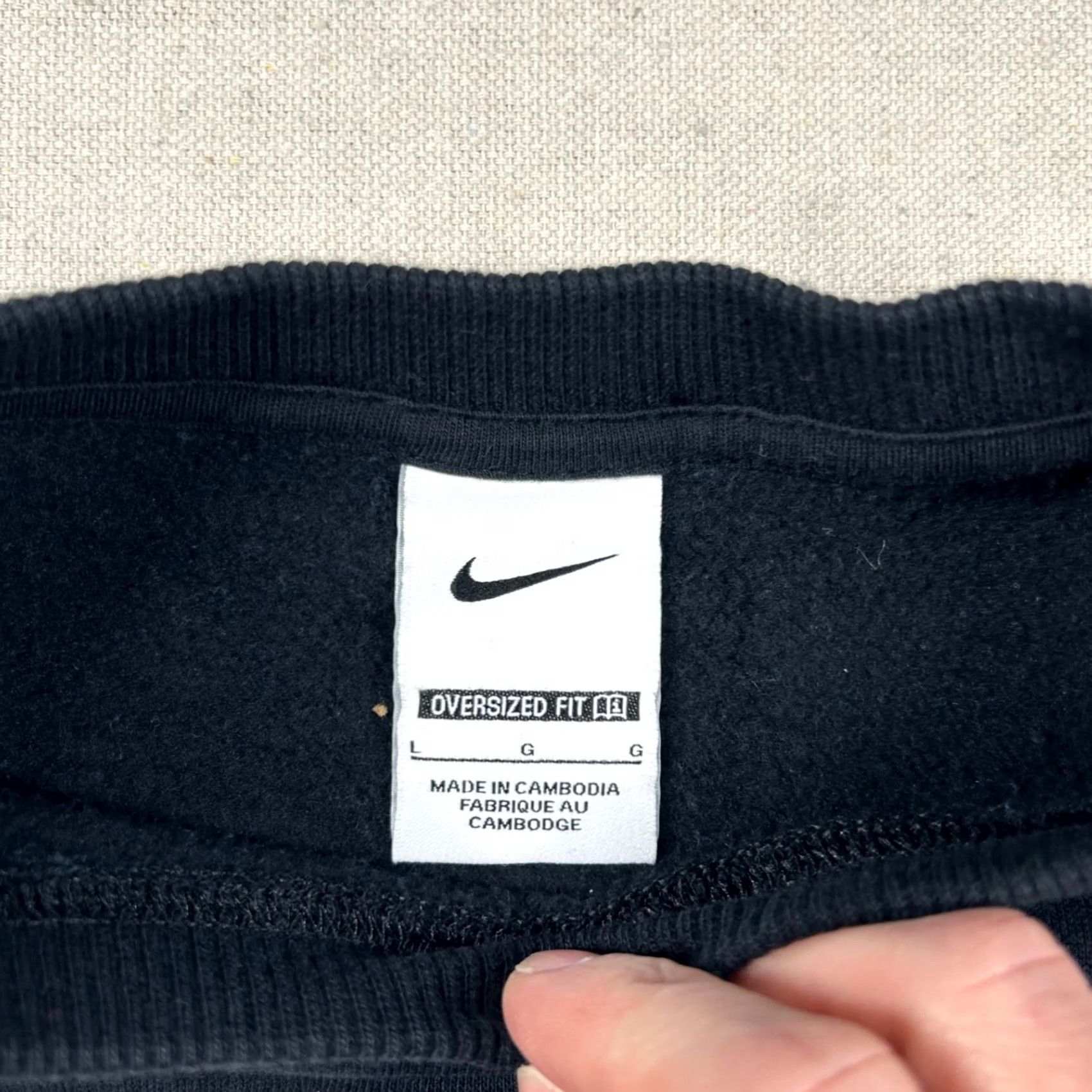 Nike Nike Court Sweatshirt Womens L Oversized Tennis Embroidered Heritage Phoenix Vintage: No Size L / US 10 / IT 46 - 4 Thumbnail