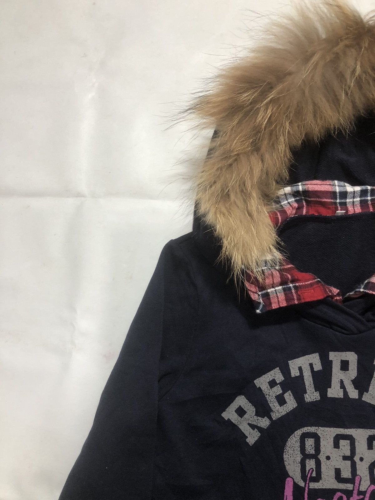 Hysteric Glamour Japan Poem Faux Fur Hoodie Zip Lgb ifsix Style Size US M / EU 48-50 / 2 - 4 Thumbnail