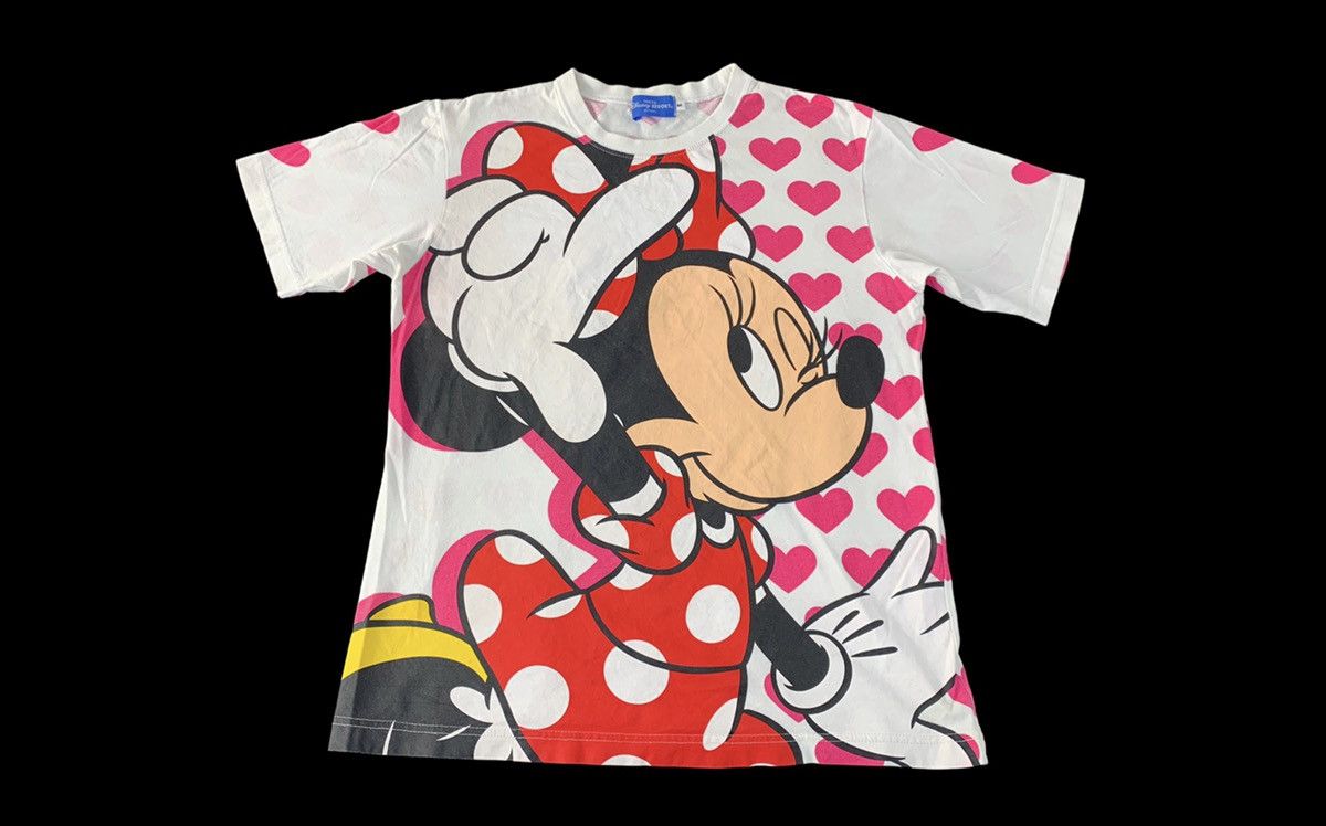 Disney Tokyo Disney Resort Minnie Mouse Printed Screen Crewneck Tee Size M / US 6-8 / IT 42-44 - 1 Thumbnail