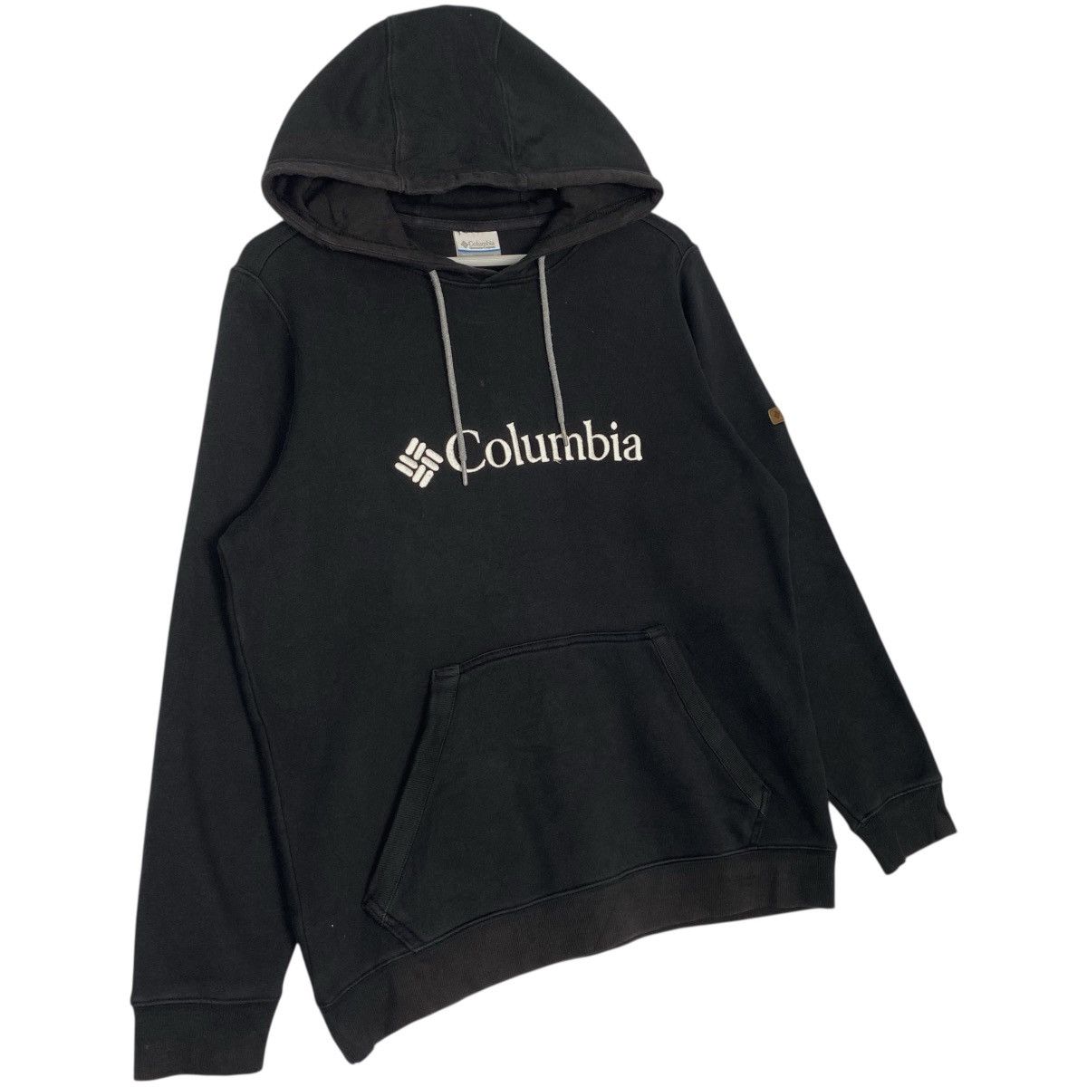 Vintage Vintage Columbia Hoodie Sweater Black Big Logo Size L Size US L / EU 52-54 / 3 - 3 Thumbnail