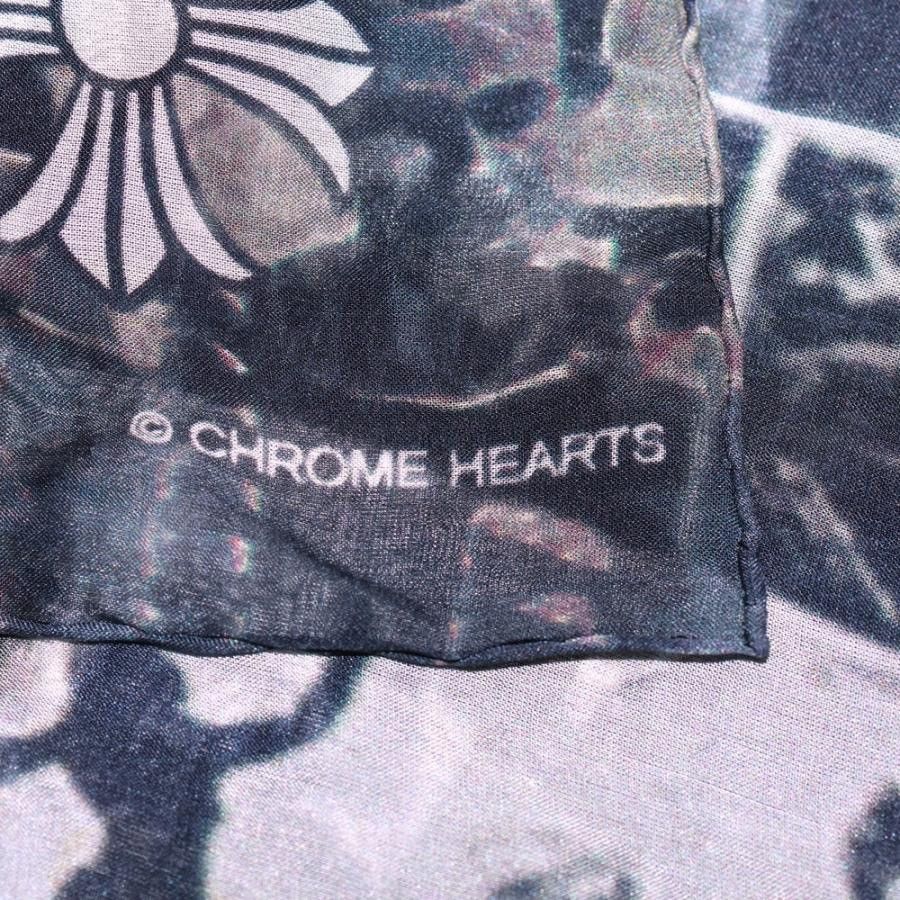 Chrome Hearts Chrome Hearts Rolling Stones Silk Scarf Size ONE SIZE - 4 Thumbnail