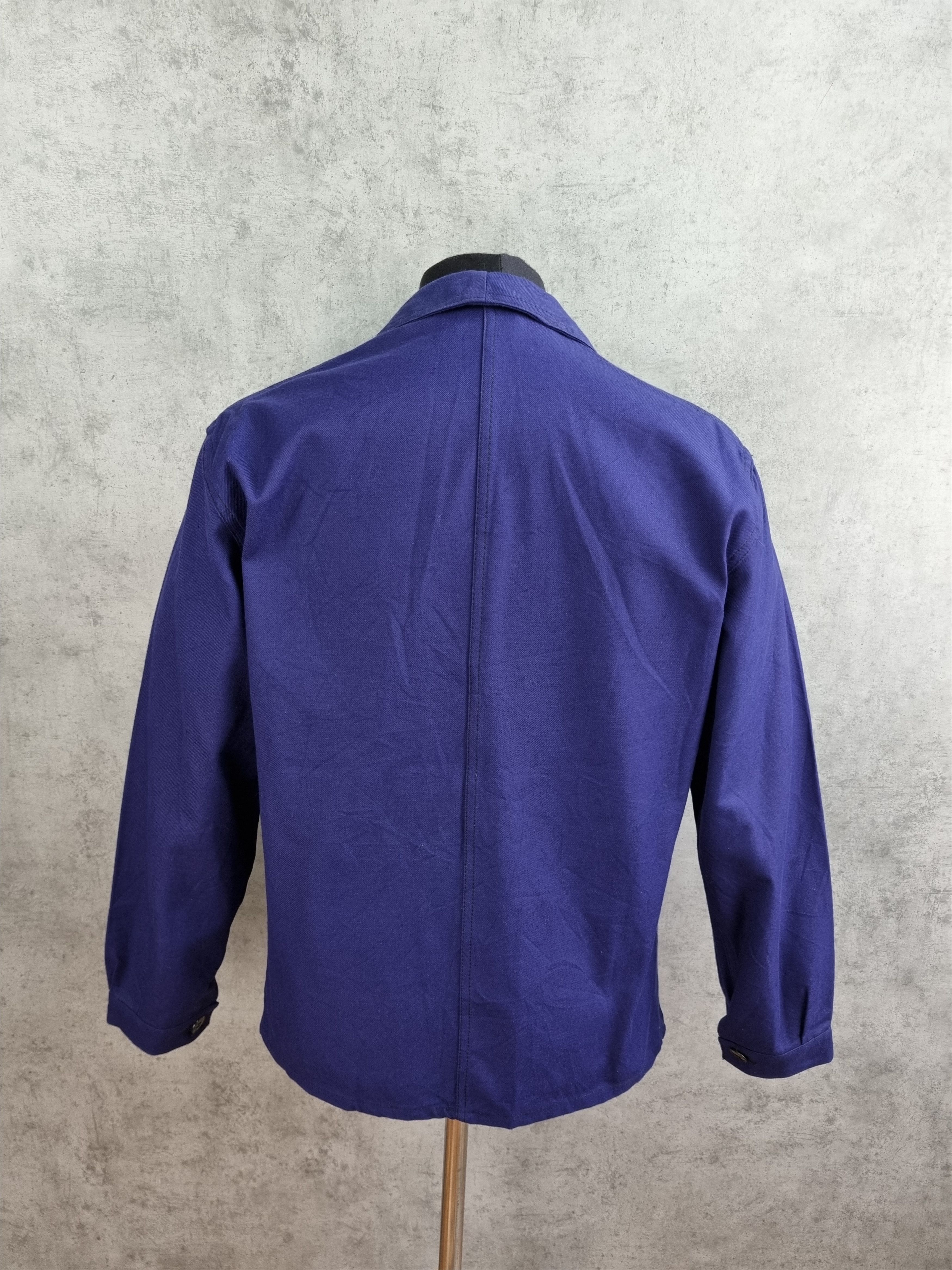Le Laboureur × Vetra 60s Sanfor Workers French Vintage Chore Jacket DEAD STOCK Size US M / EU 48-50 / 2 - 6 Thumbnail
