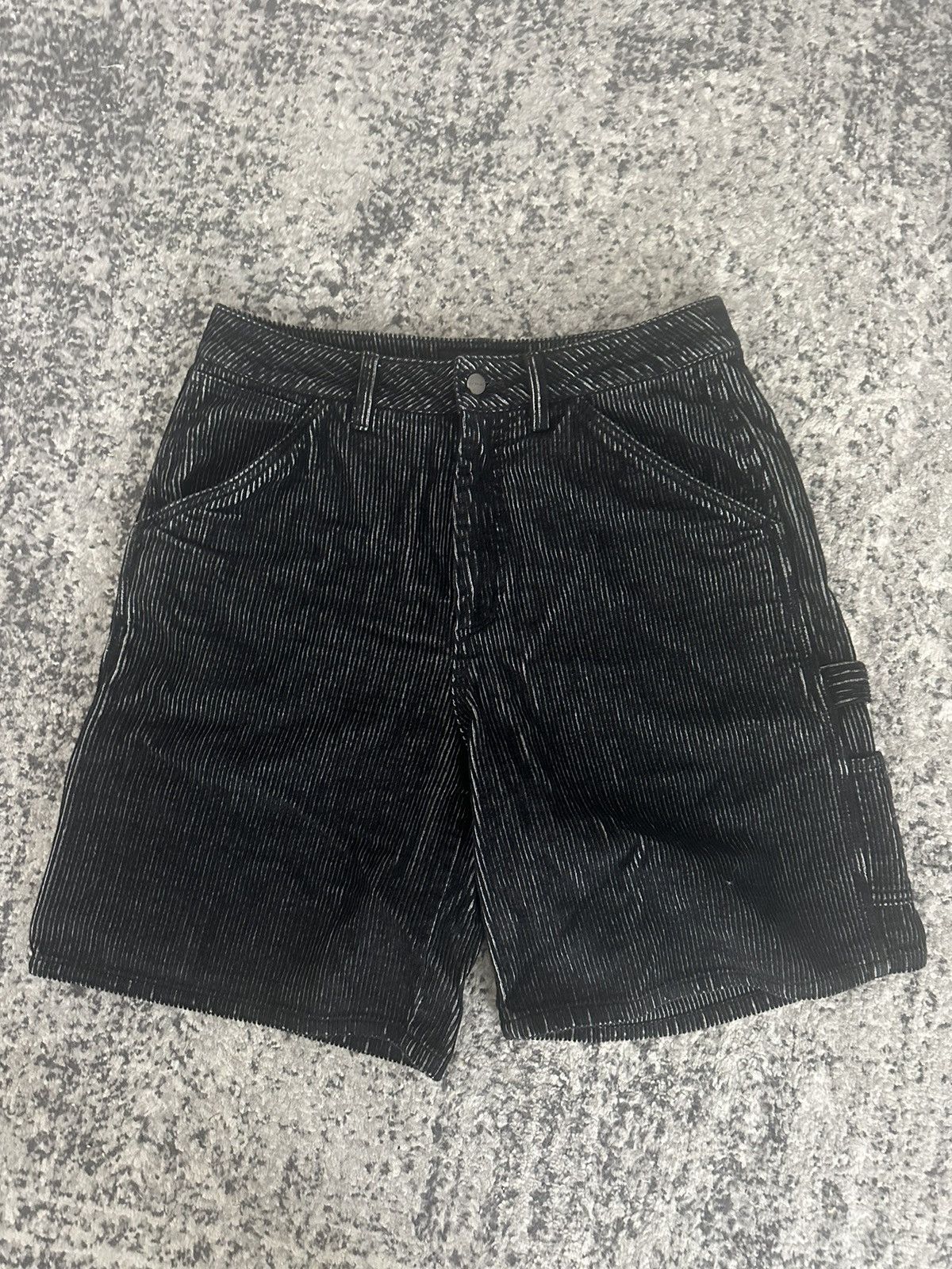 Quasi Onyx Corduroy Work Short