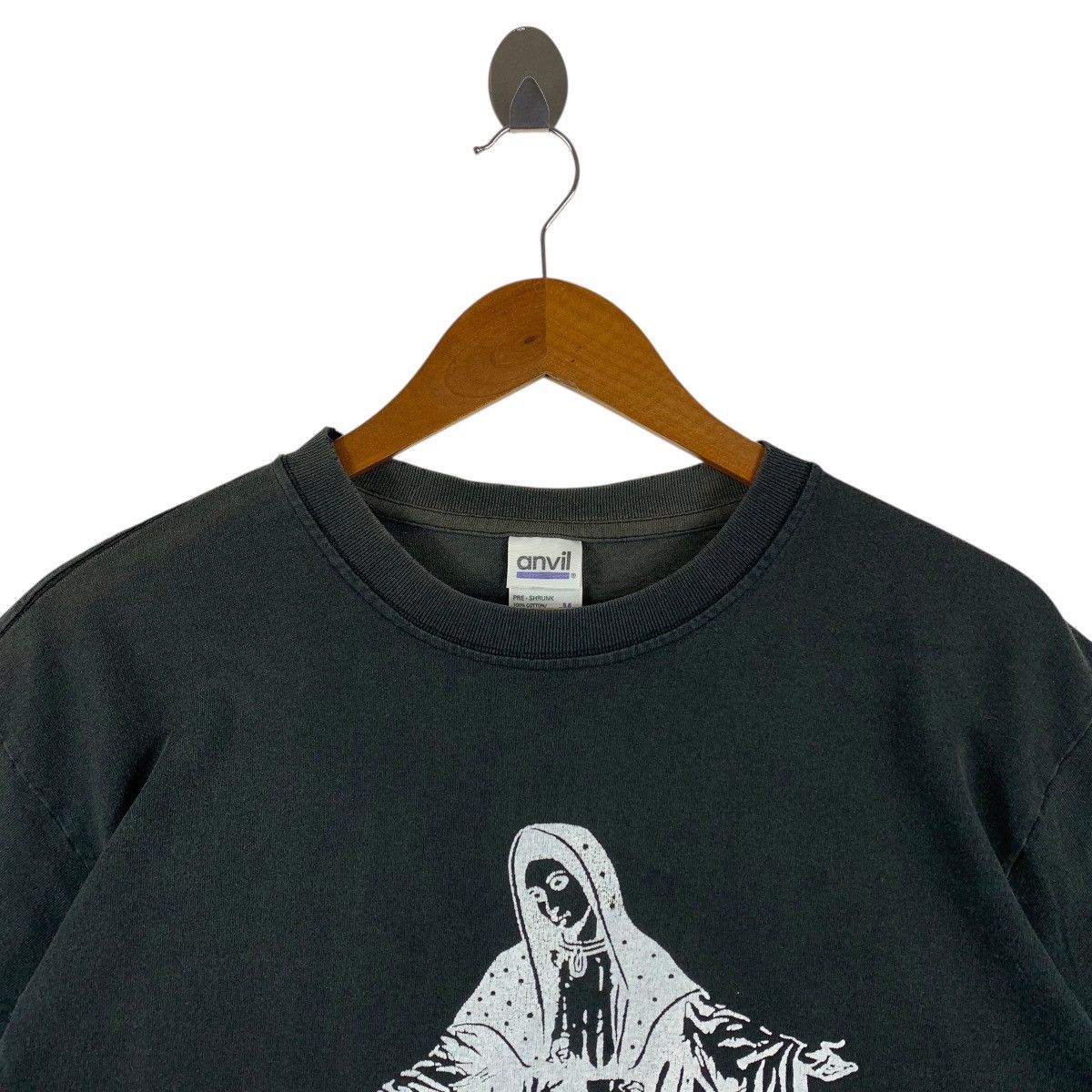 Anvil Vintage Anvil Waltz Virgin Mary Graphic Tee Size US M / EU 48-50 / 2 - 2 Thumbnail