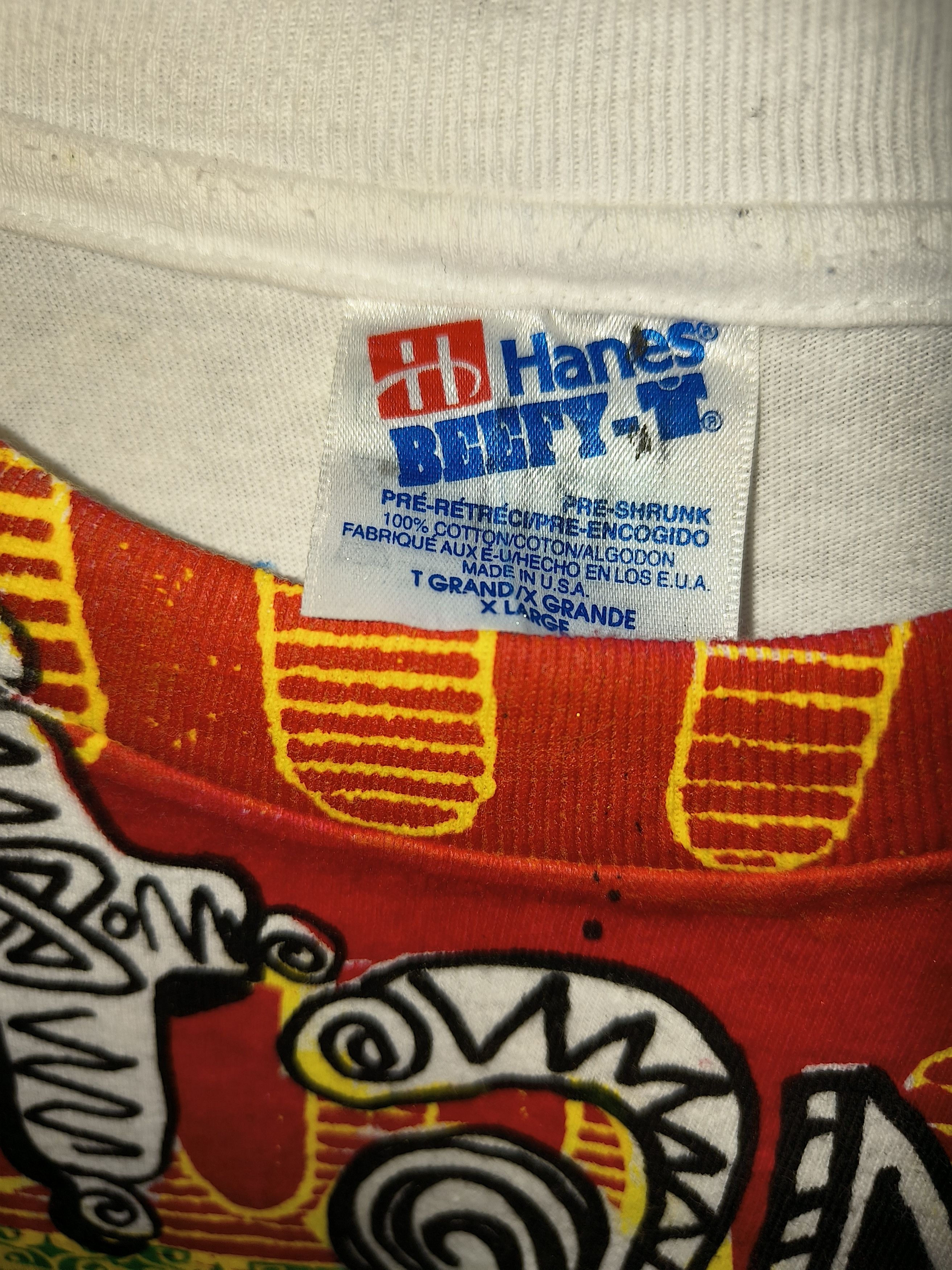 Band Tees Vintage 90s Santana (Heaven smile) shirt Size US XL / EU 56 / 4 - 4 Thumbnail