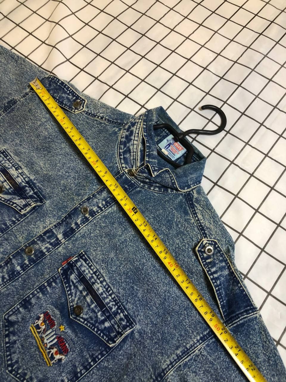 Levi's Levi's Vintage Clothing LVC BIG E Denim Western Shirt Size US XL / EU 56 / 4 - 14 Thumbnail