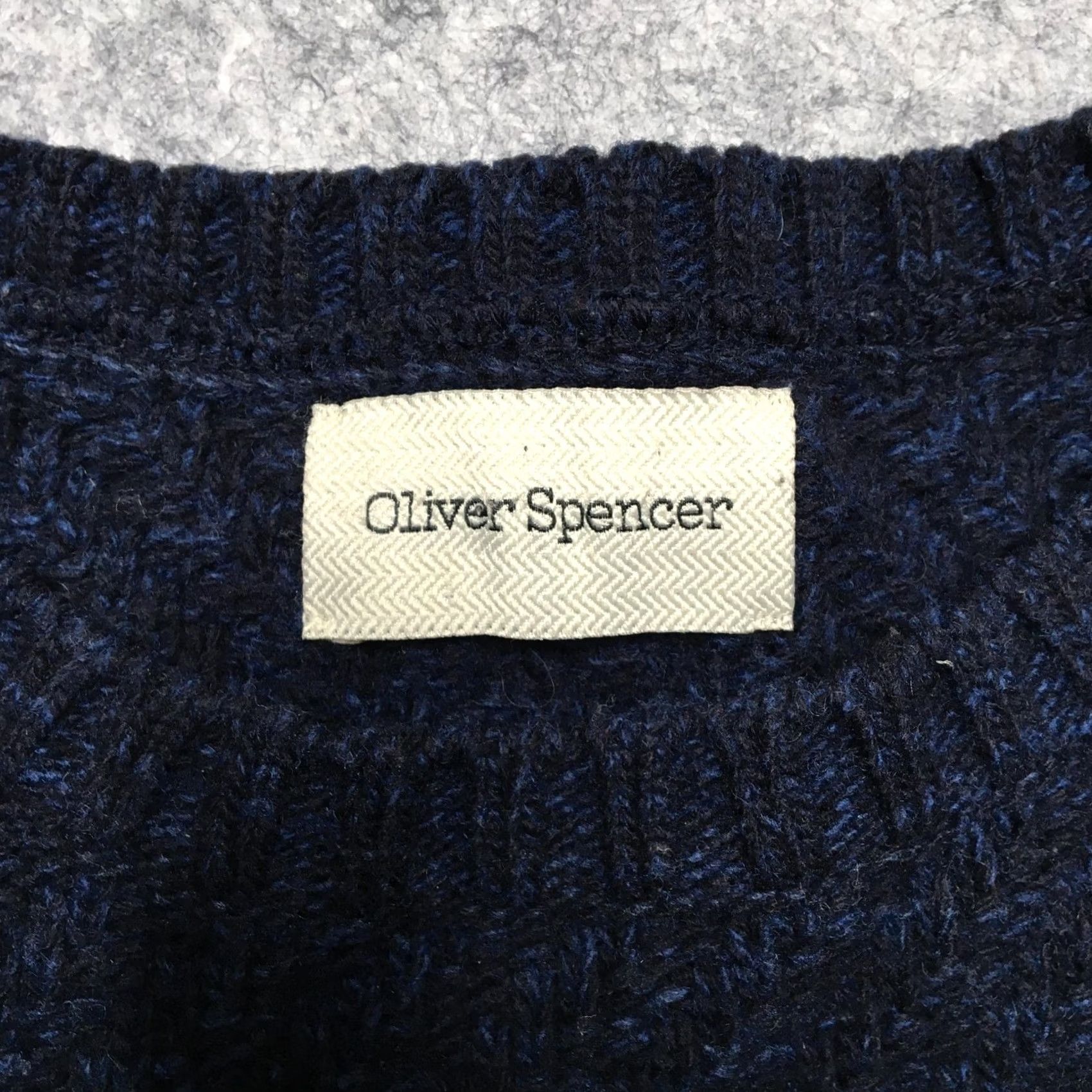 Oliver Spencer Oliver Spencer Sweater Mens Medium Blue Wool Crew Neck Pullover Solid Knit Shirt Mens Medium Blue Wool Crew Neck Oliver Spencer Sweater Size US M / EU 48-50 / 2 - 4 Thumbnail