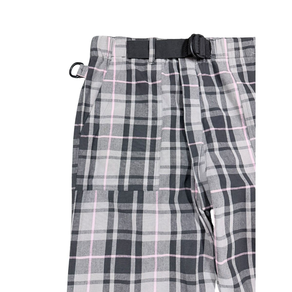 Montage Vtg🔥Montage Zipper Fatigue Pocket Tartan Pants Size US 33 - 7 Thumbnail