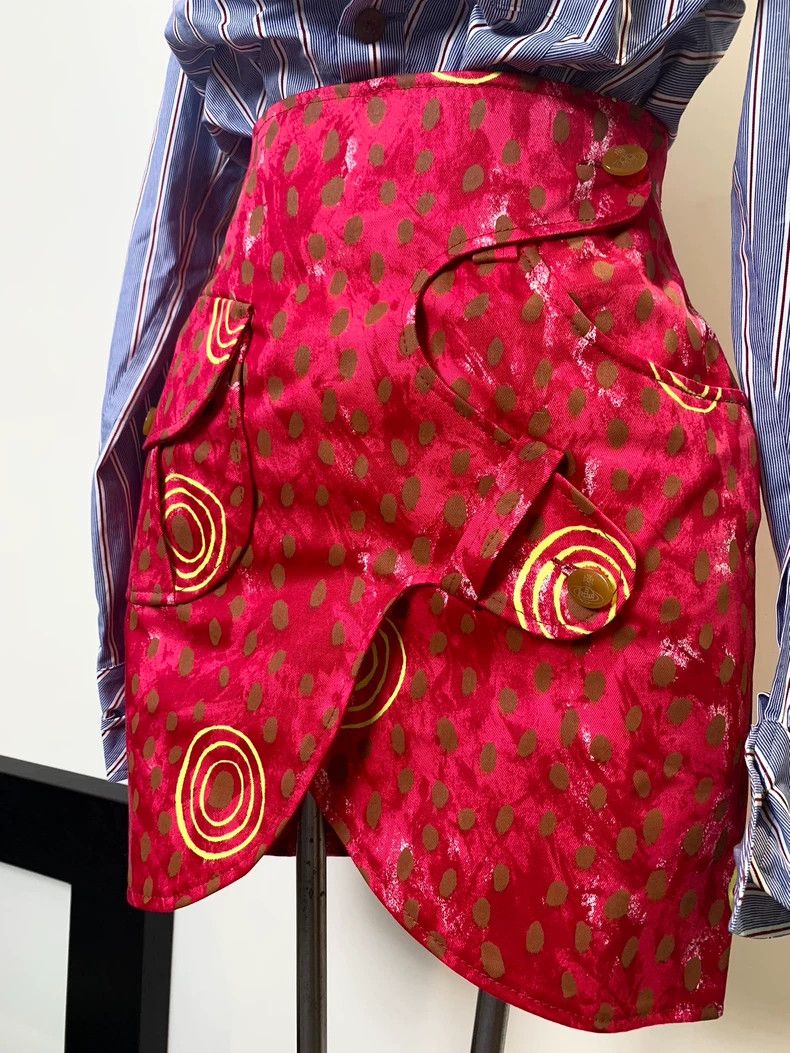 Vivienne Westwood Vivienne Westwood Red Alien Bun Skirt Size 25" / US 0 / IT 36 - 4 Thumbnail