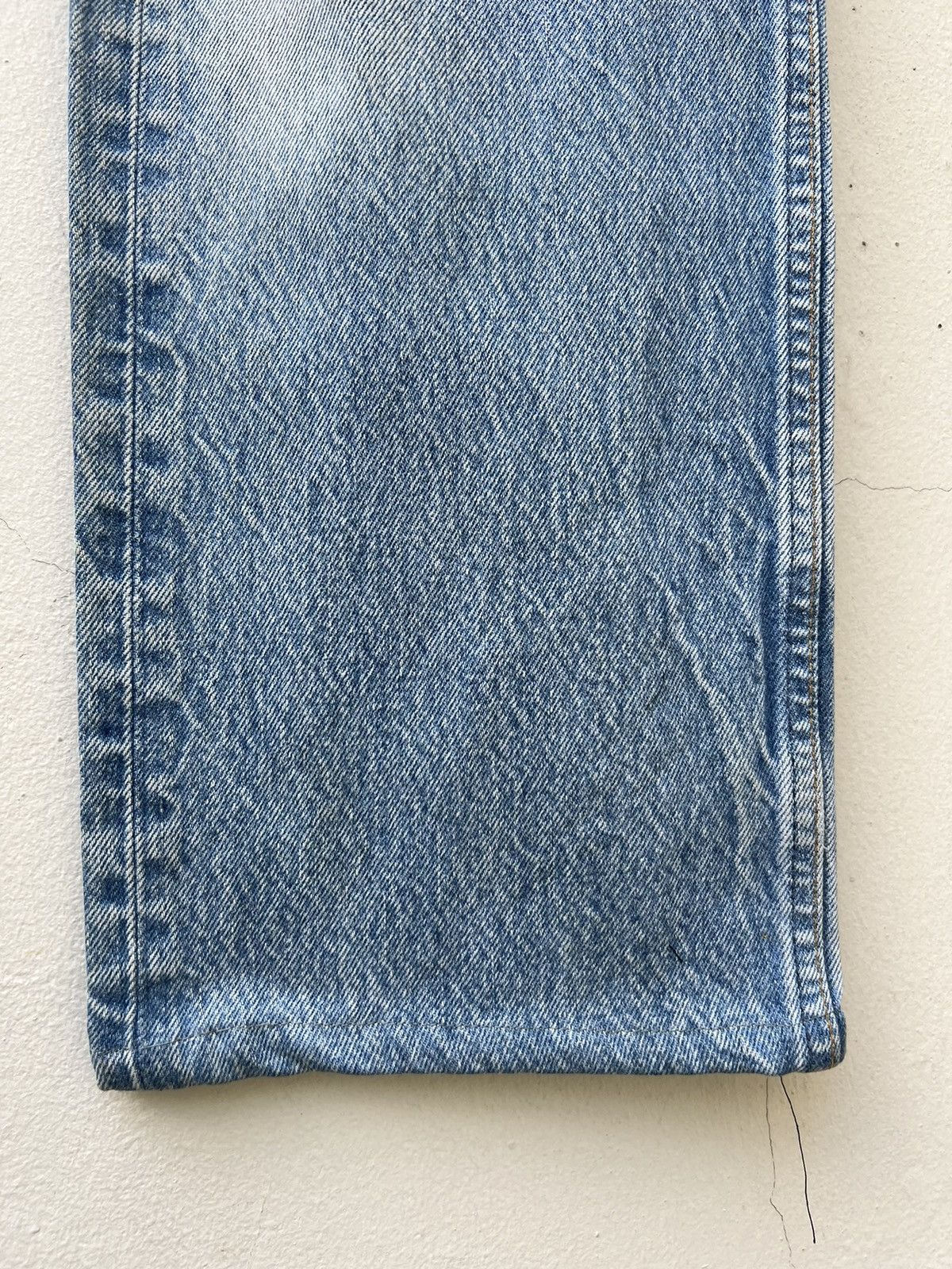 Levi's Vintage 80s Levi’s 501 Faded Light Blue Denim Jeans Size US 34 / EU 50 - 9 Thumbnail