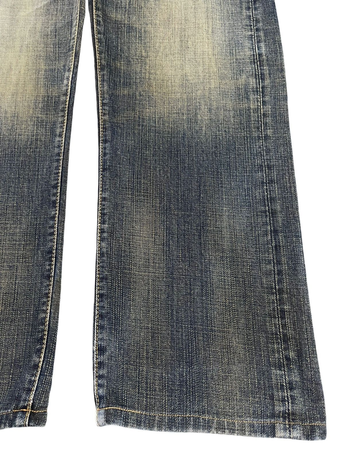 Full Count & Co. Vintage Japanese Brand Blue Faded Wash Style Baggy Jeans Size US 31 - 8 Thumbnail