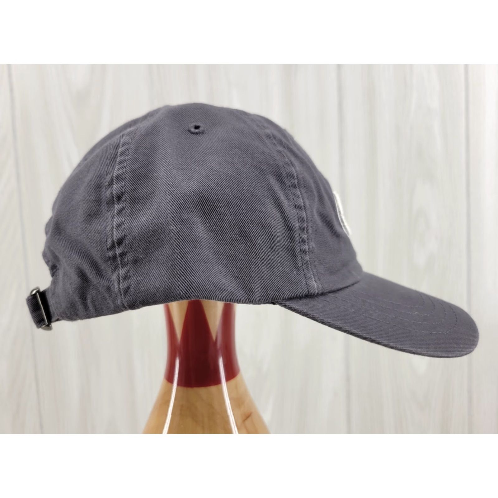 Vintage Lacrosse Hat Cap Strap Back Gray Cotton Dad Patch Adjustable Men M Size ONE SIZE - 4 Thumbnail