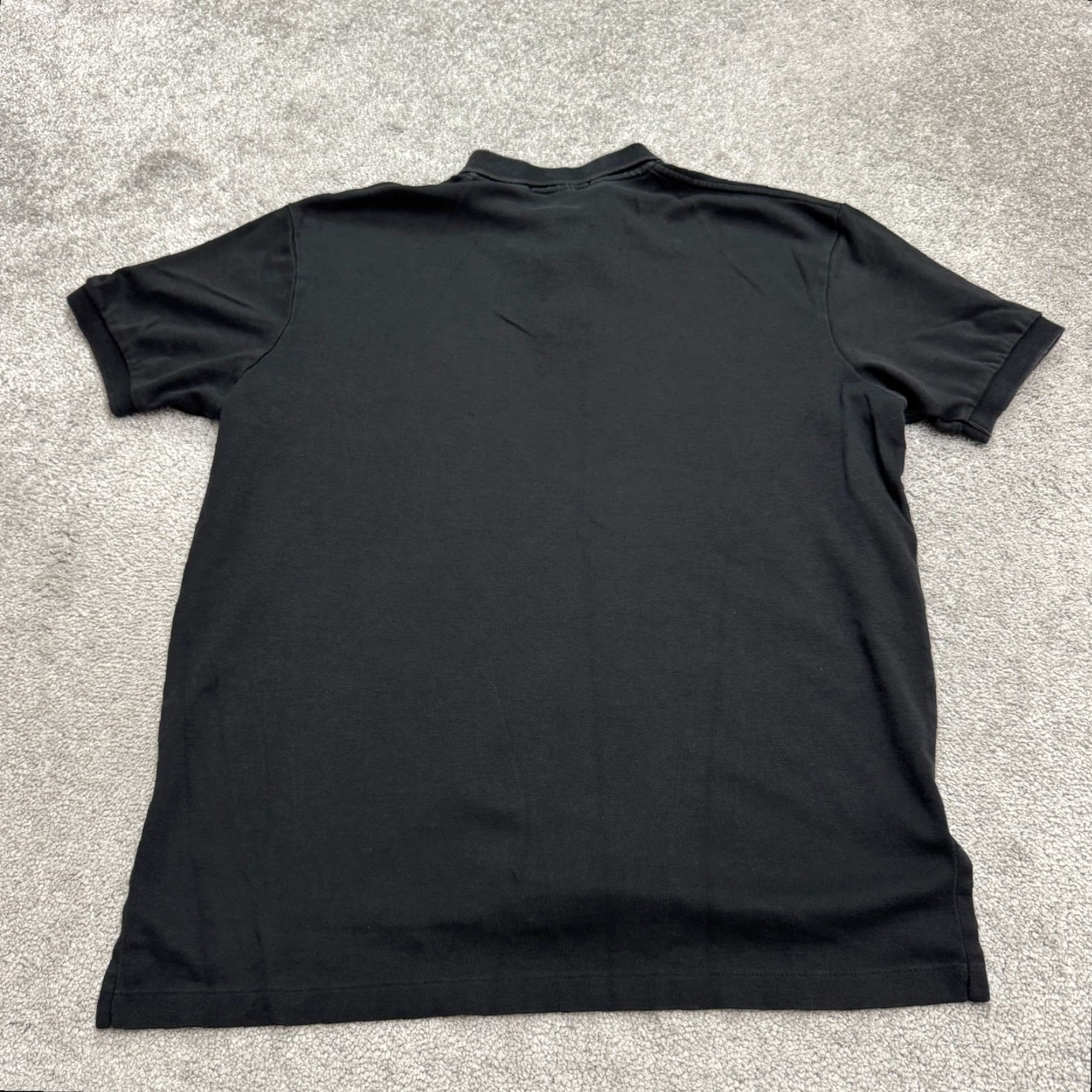 Polo Ralph Lauren VINTAGE Polo Ralph Lauren Polo Shirt Mens Large Black 100% Cotton Short Sleeve - Regular Fit, 48 Chest, 90s Classic Outdoor Sports Shirt Mens Size US L / EU 52-54 / 3 - 2 Thumbnail
