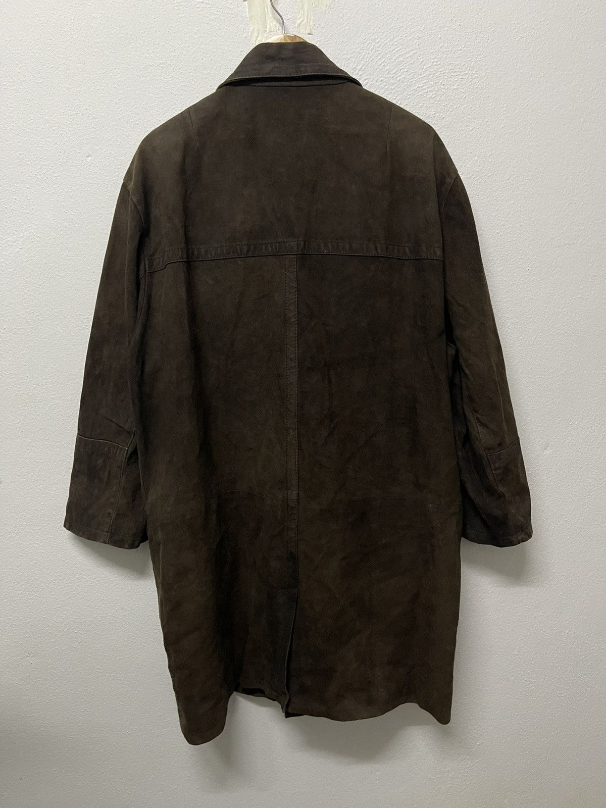 Gucci AW 1998 GUCCI BY TOMFORD SUEDE LEATHER COAT Size US L / EU 52-54 / 3 - 2 Thumbnail
