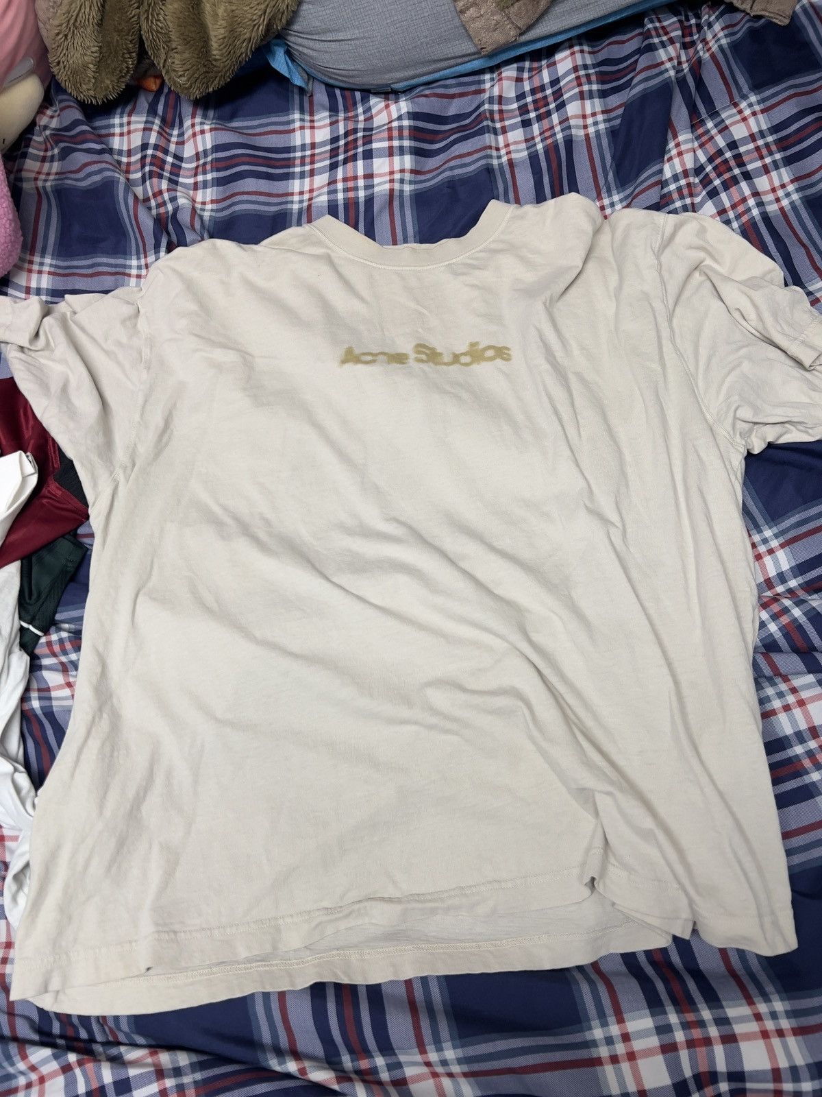 Acne Studios Acne Studios Blurred Logo T-Shirt Size US L / EU 52-54 / 3 - 1 Thumbnail