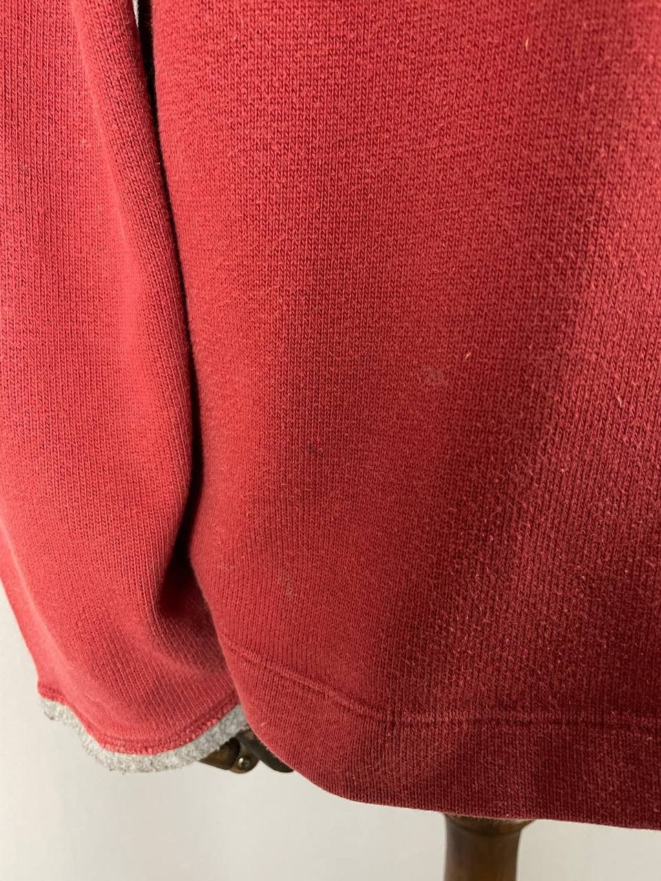 Stone Island Stone Island Sweatshirt Crewneck Sweater Red Vintage Size US L / EU 52-54 / 3 - 19 Thumbnail