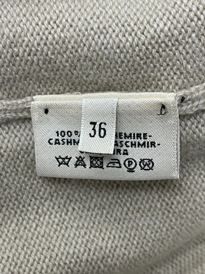 Hermes Hermes Beige Colorblock Cashmere Sweater. Size US M / EU 48-50 / 2 - 4 Thumbnail