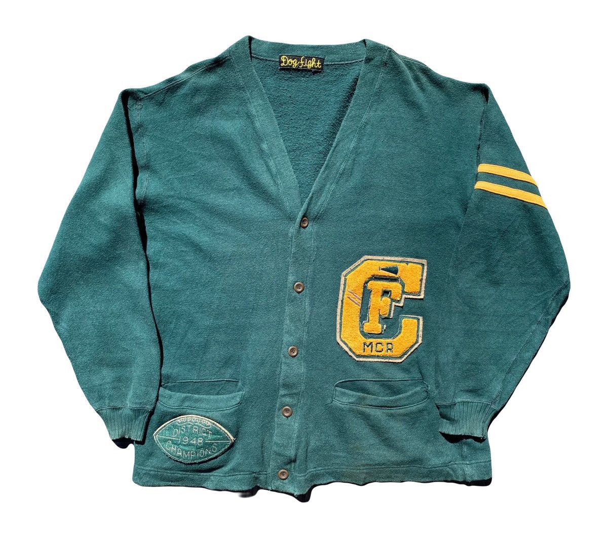 Vintage RARE 1950s Reproduction American Cardigan Letter
