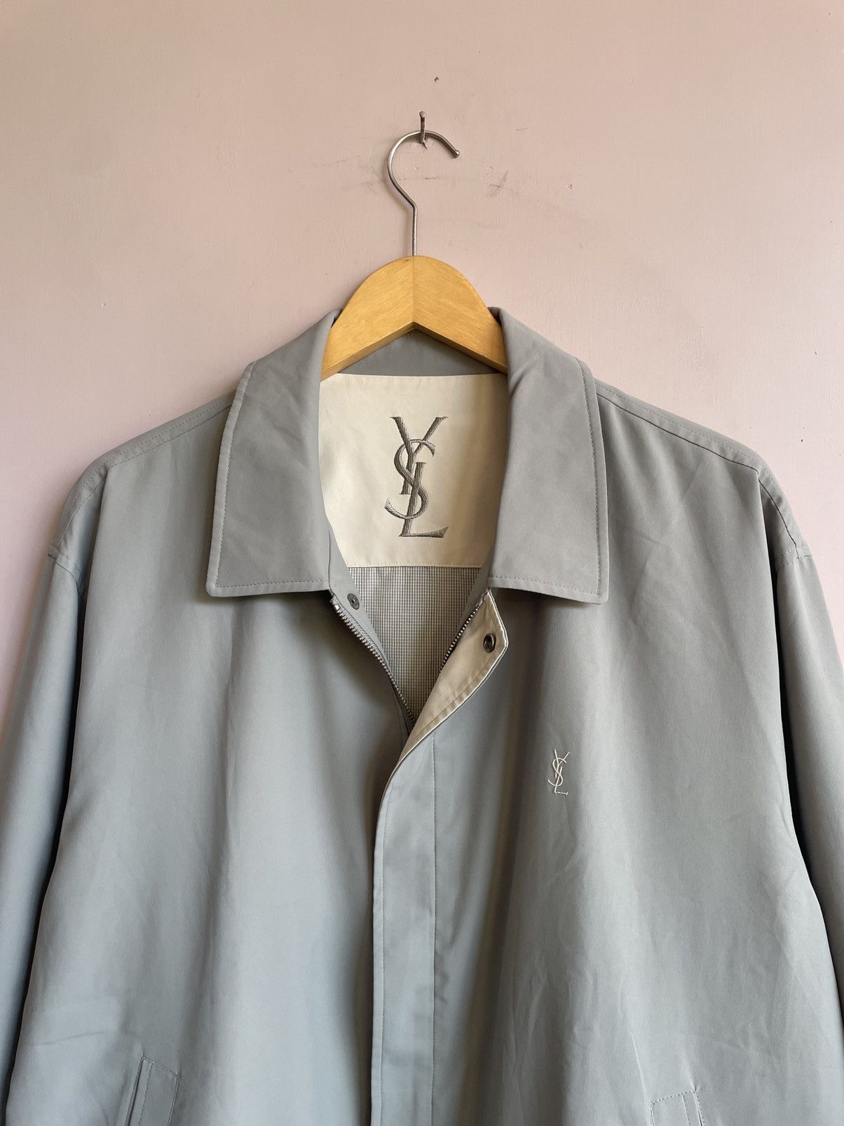 🔥BIG LOGO🔥 Yves Saint Laurent YSL Jacket