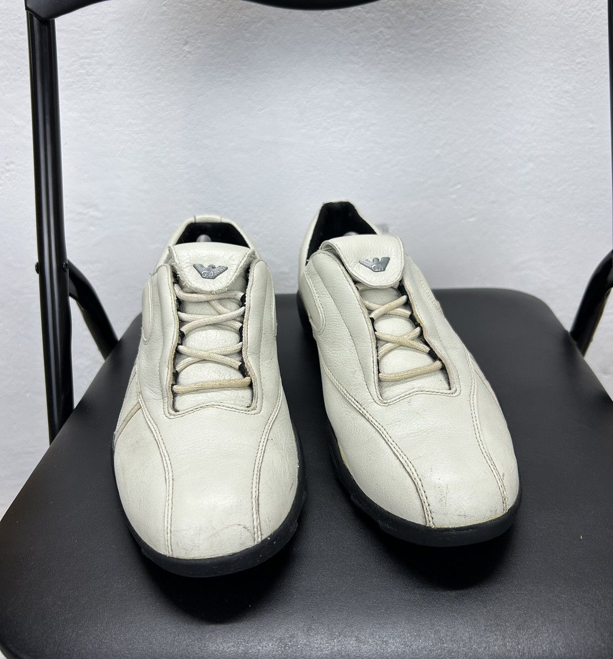 Armani Armani Jeans Vintage Low top Sneakers size 43 EU Size US 11 / EU 44 - 4 Thumbnail