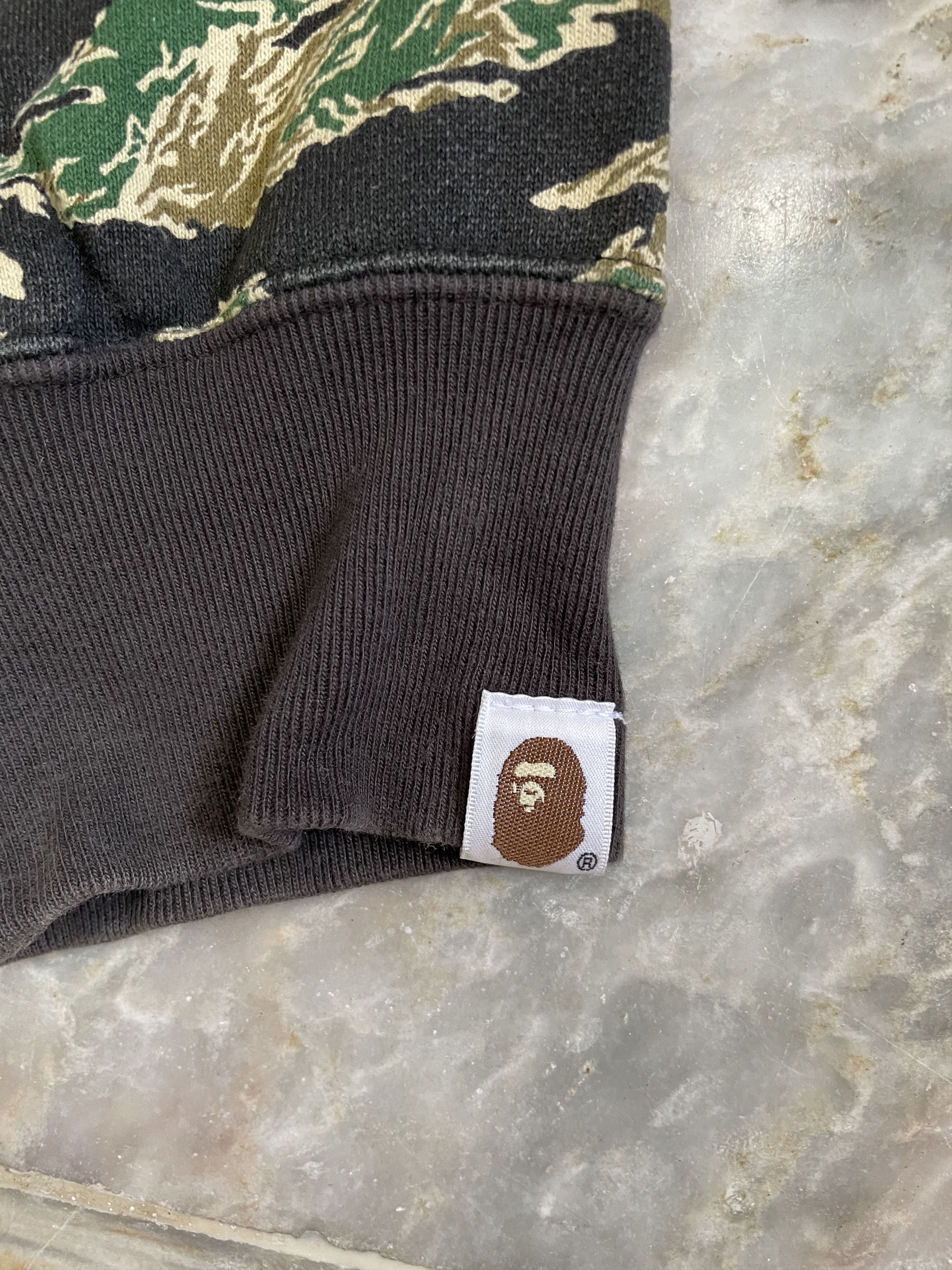 Bape × Nigo OG Bape Tiger Camo Full Zip Hoodie Size US XL / EU 56 / 4 - 6 Thumbnail