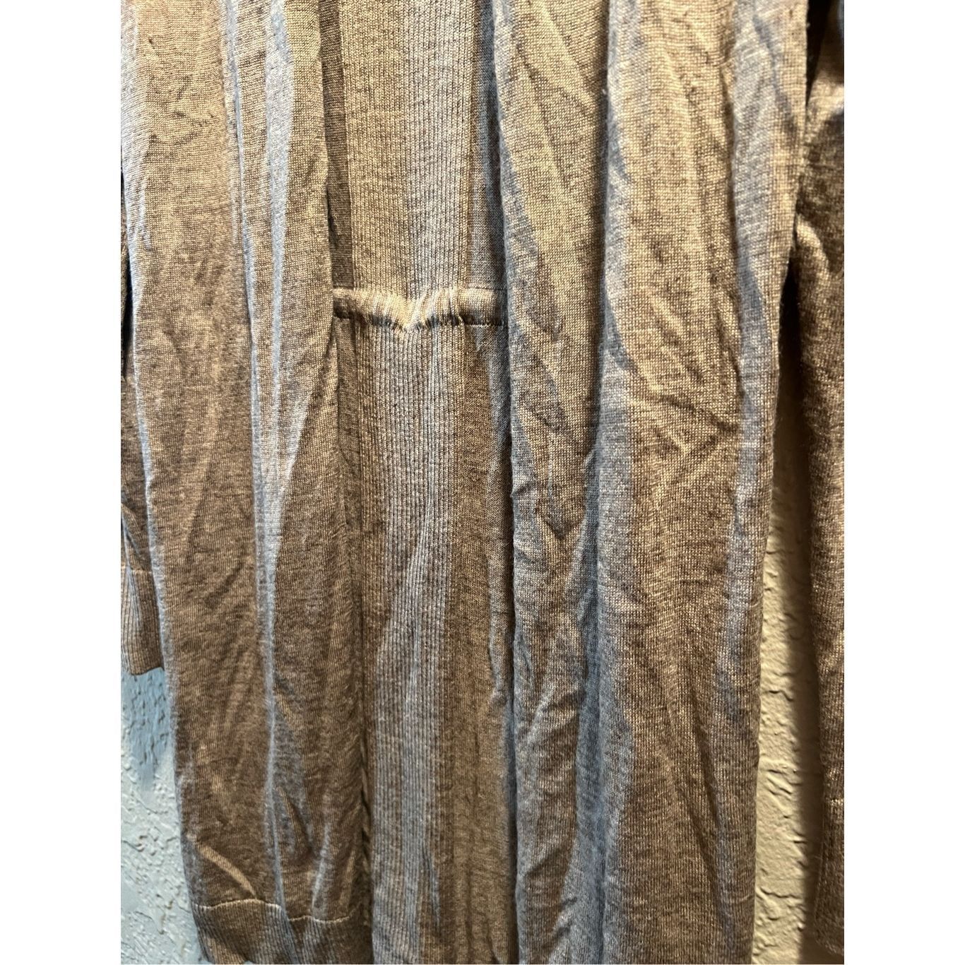 Cynthia Rowley Cynthia Rowley 100% Extrafine Merino Wool Open Front Cardiga Size S / US 4 / IT 40 - 2 Thumbnail
