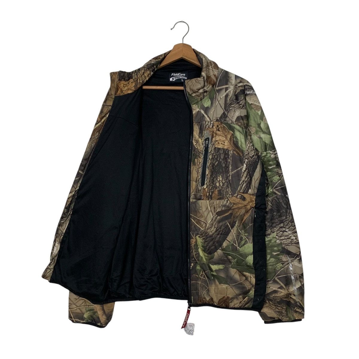 Realtree FIELD CORE STRETCH Realtree Camo Zipper Jacket #2693-C121 Size US L / EU 52-54 / 3 - 9 Thumbnail