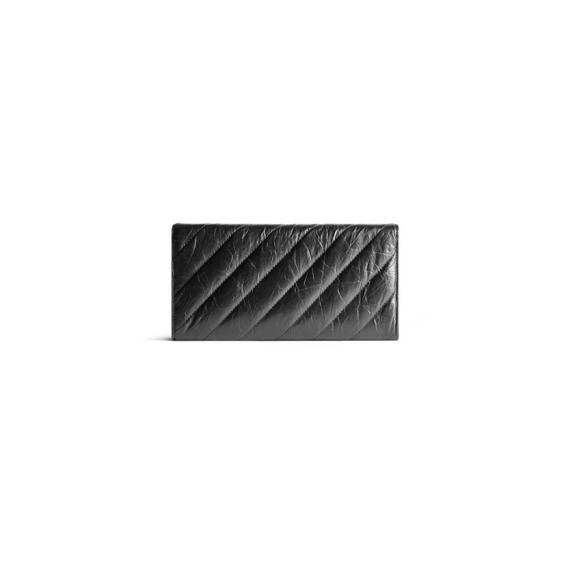 Balenciaga o1bcso1str0226 Size: OS / Crush Wallet On Chain in Black Size ONE SIZE - 3 Thumbnail