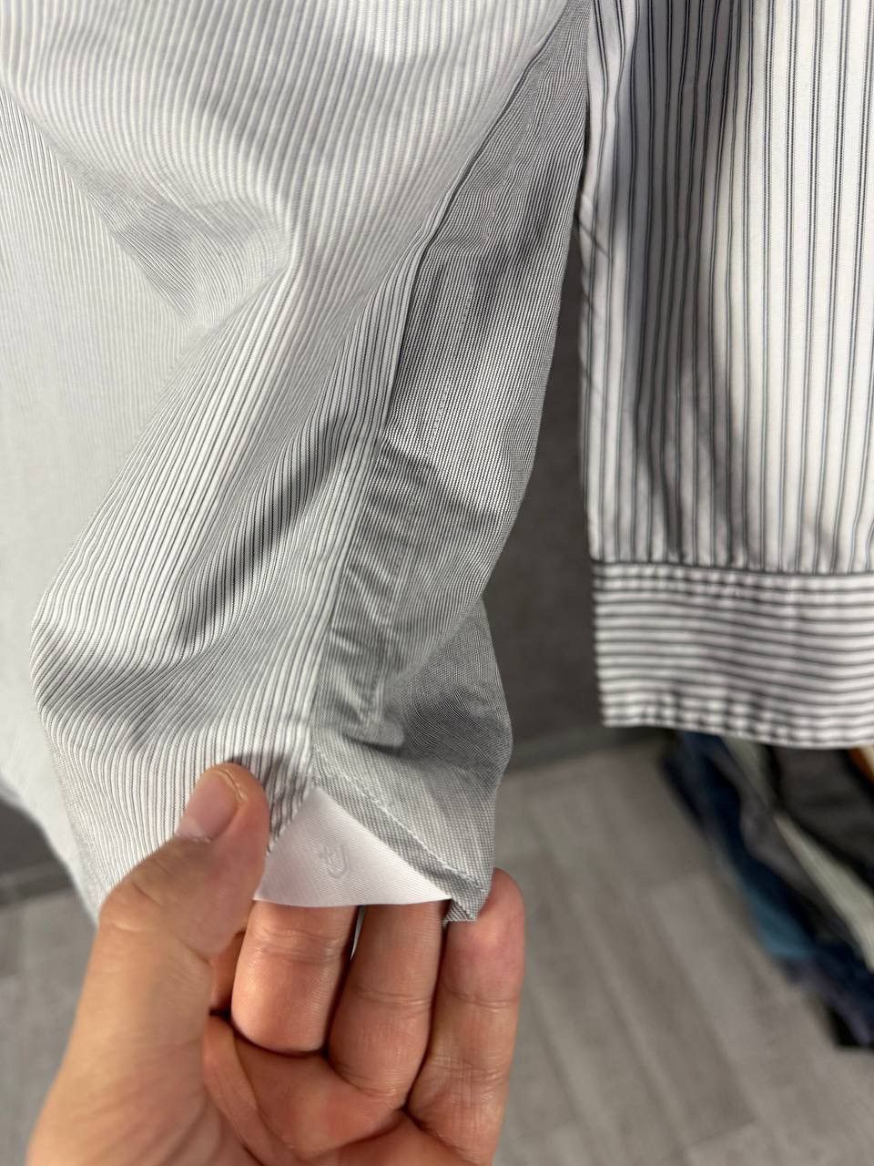 Jil Sander × Uniqlo Jil Sander x Uniqlo designer luxury striped shirt Size US M / EU 48-50 / 2 - 3 Thumbnail