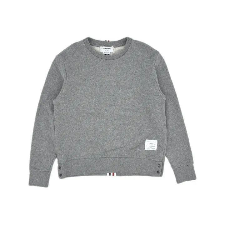 Thom Browne Thom Browne Gray Long Sleeve Sweatshirt for Men -2507 Size US L / EU 52-54 / 3 - 8 Thumbnail