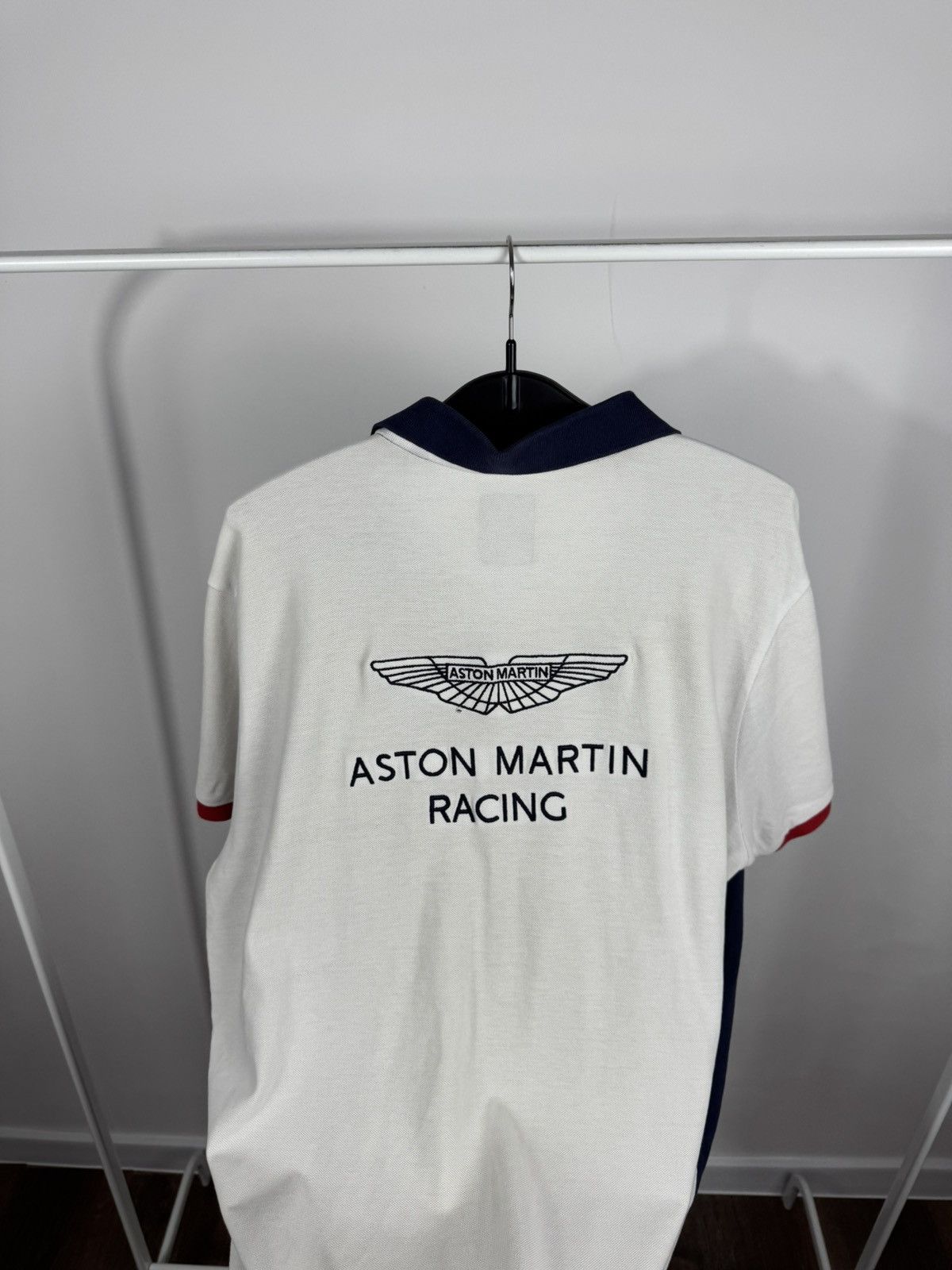Hackett Hackett Aston Martin Racing Polo Shirt XL Navy Motorsport Size US XL / EU 56 / 4 - 15 Thumbnail