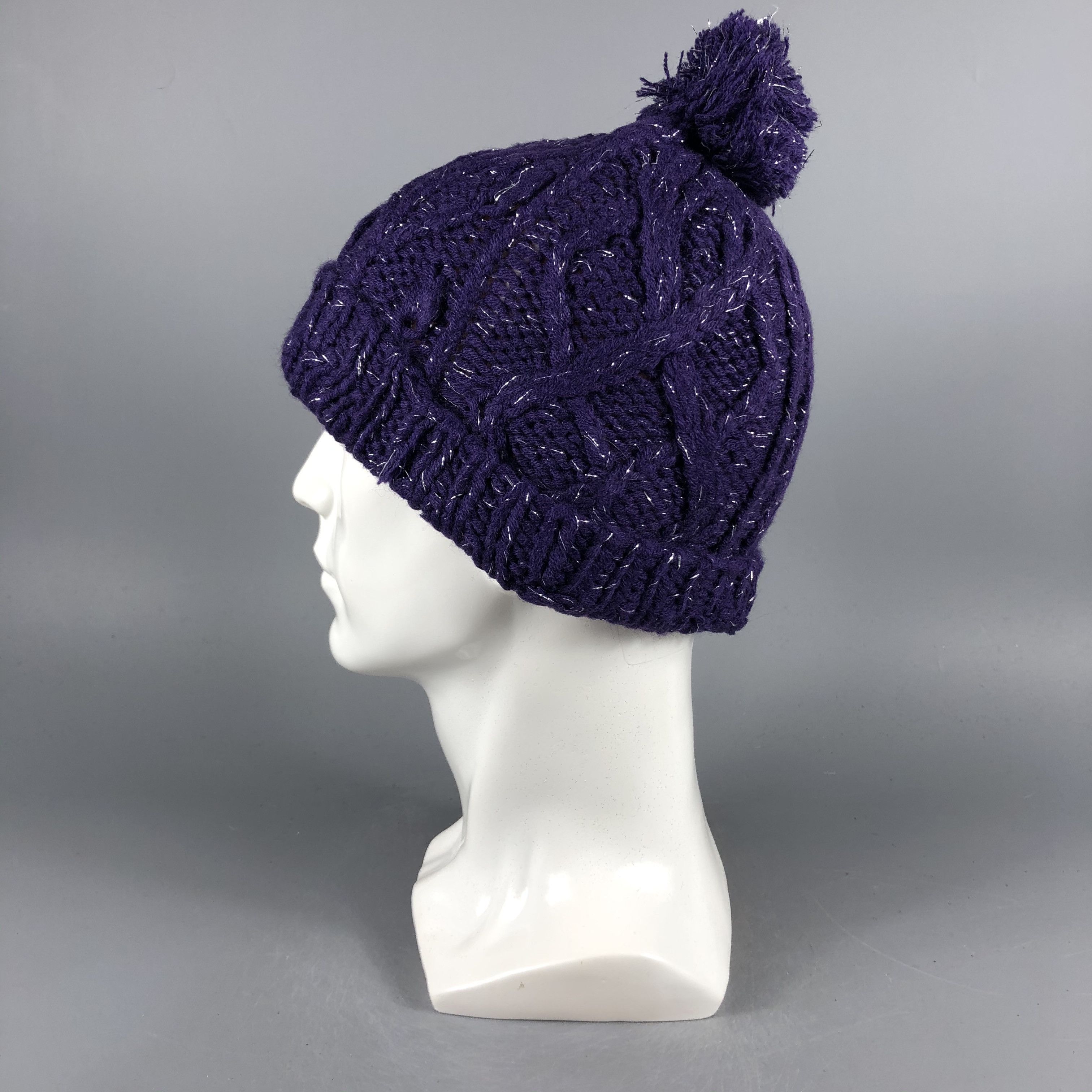 Japanese Brand × Vintage Japanese Brand Aran Isle Beanie Snow Hat Snow Cap -D940 Size ONE SIZE - 1 Thumbnail