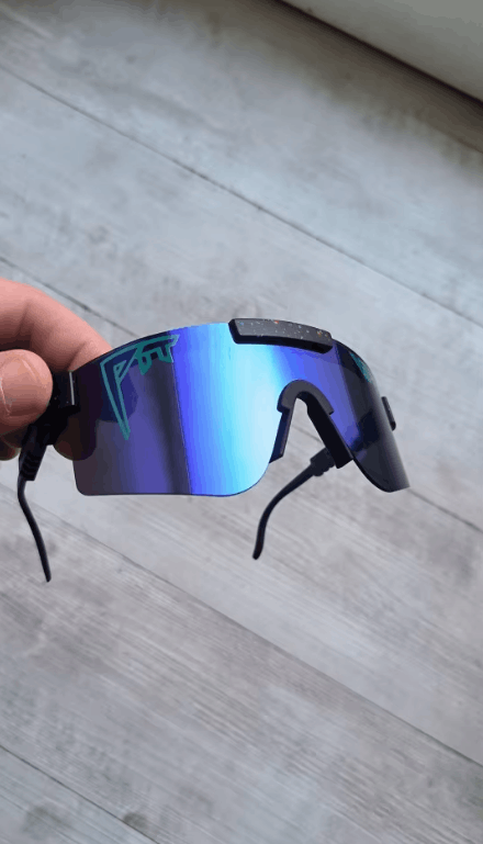 Pit Viper Pit Viper The Merika Polarized Sunglasses - Blue Lens Size ONE SIZE - 3 Thumbnail