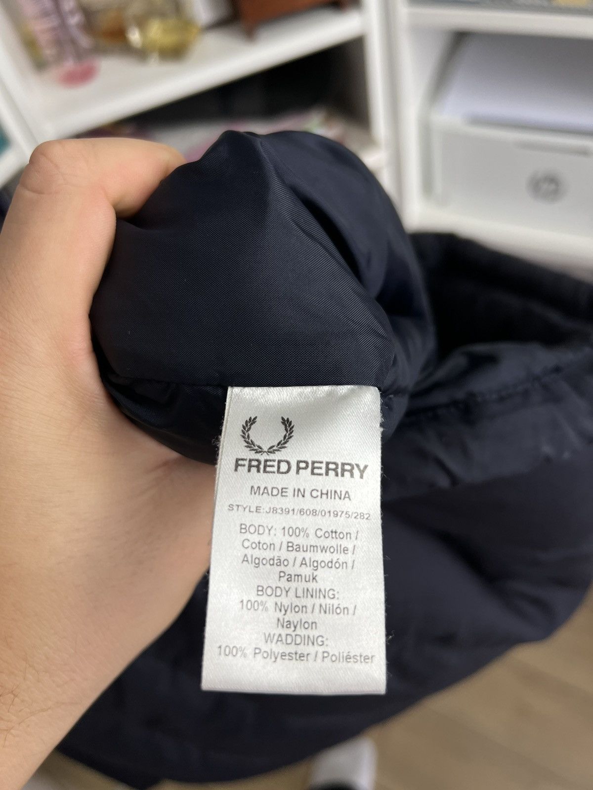 Designer × Fred Perry × Vintage Vintage y2k Fred Perry puffer vest S designer luxury 90s Size US S / EU 44-46 / 1 - 5 Thumbnail